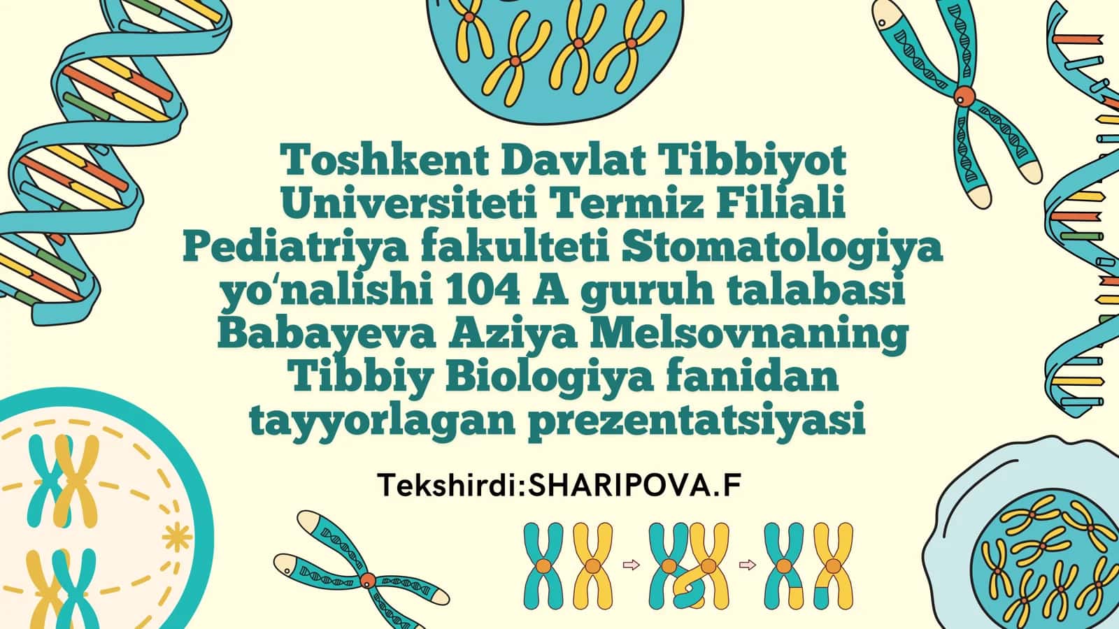 Irsiy kasalliklar 1