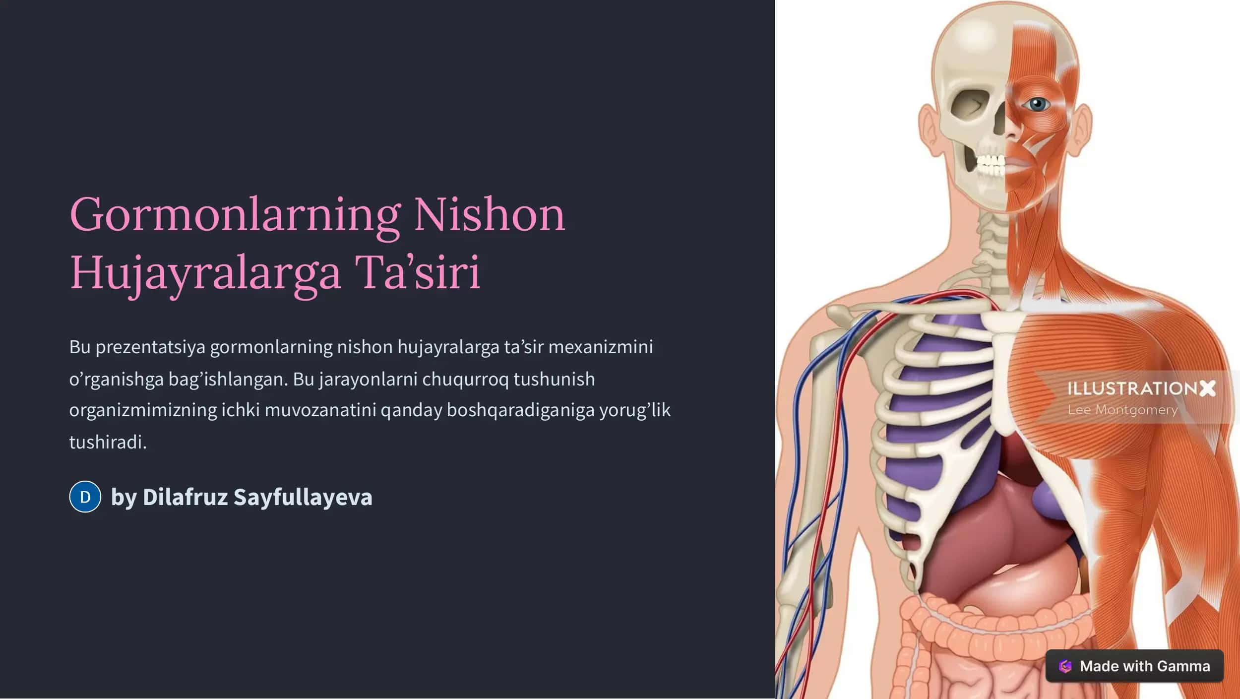 Gormonlarning Nishon 1