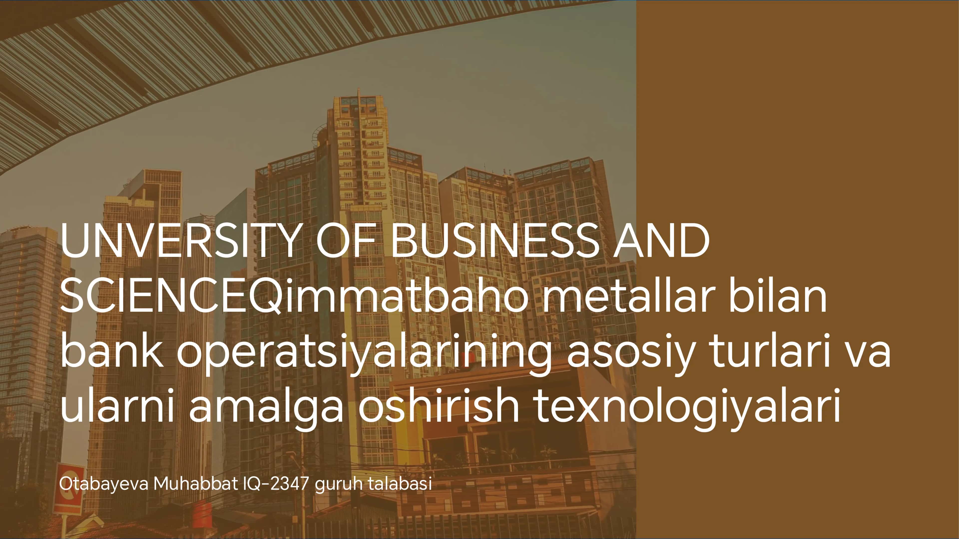 Qimmatbaho Metallarning Turlari 1