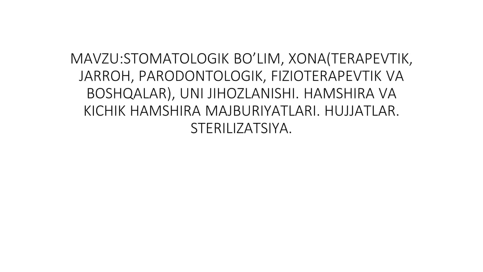 Stomatologiya 1