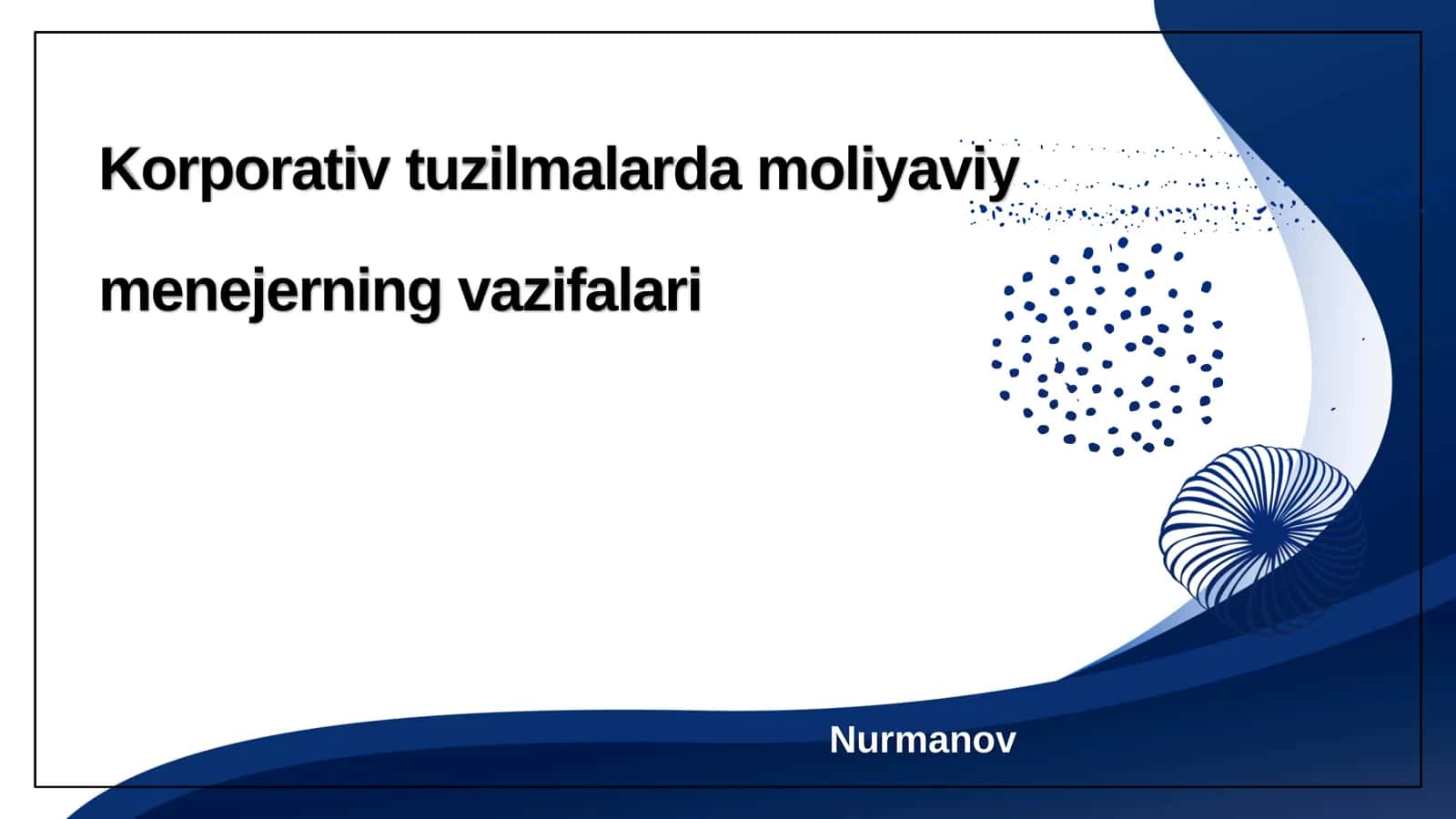 Moliyaviy Menejerning Korporativ Tuzilmadagi Roli 1