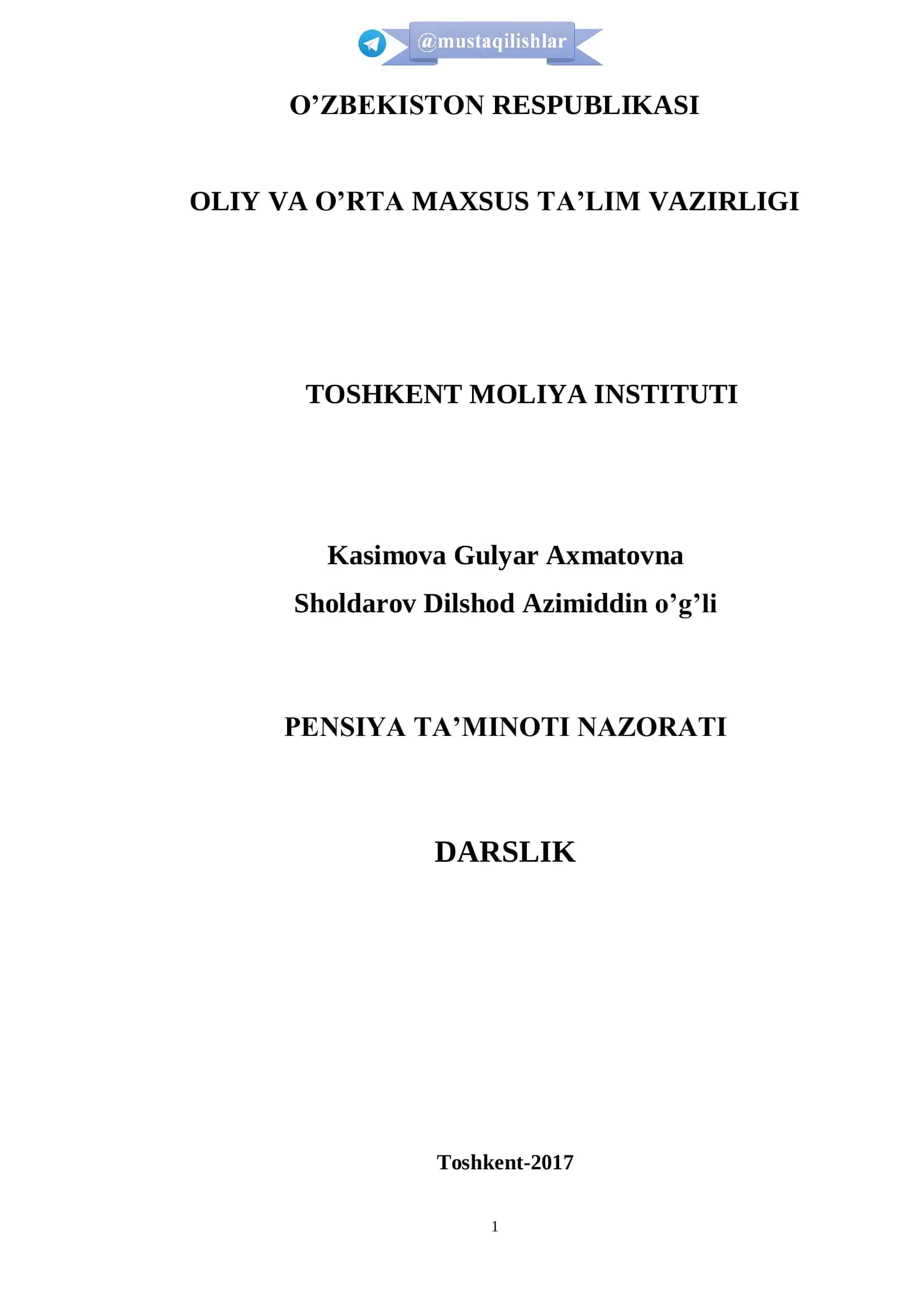 Pensiya ta’minoti nazorati 1