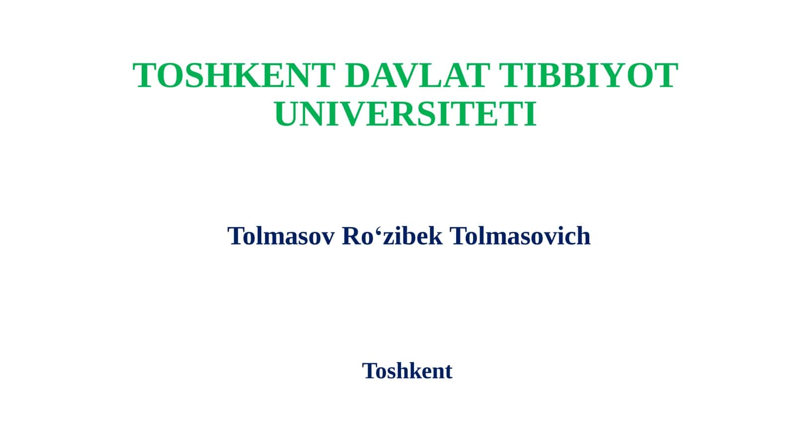 Ichki a'zolar tizimlari 1