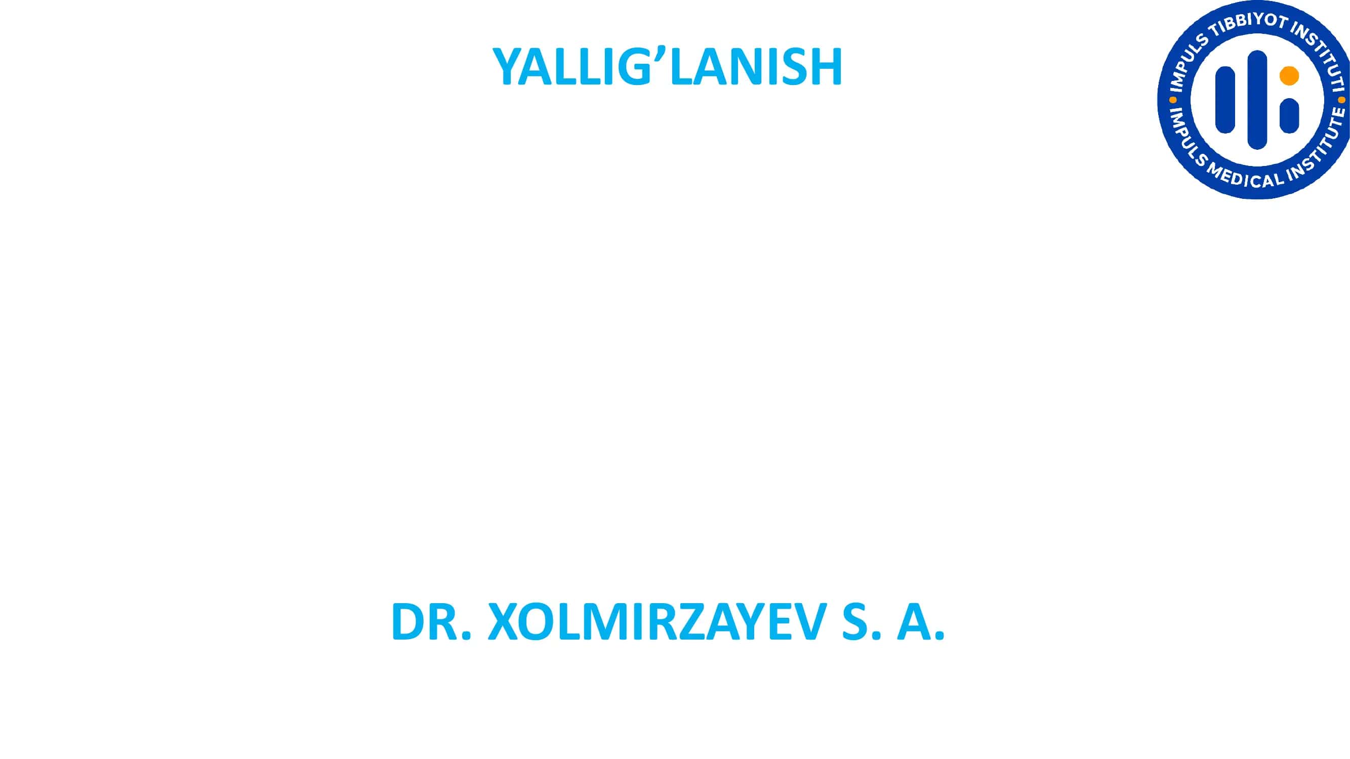 YALLIG’LANISH 1