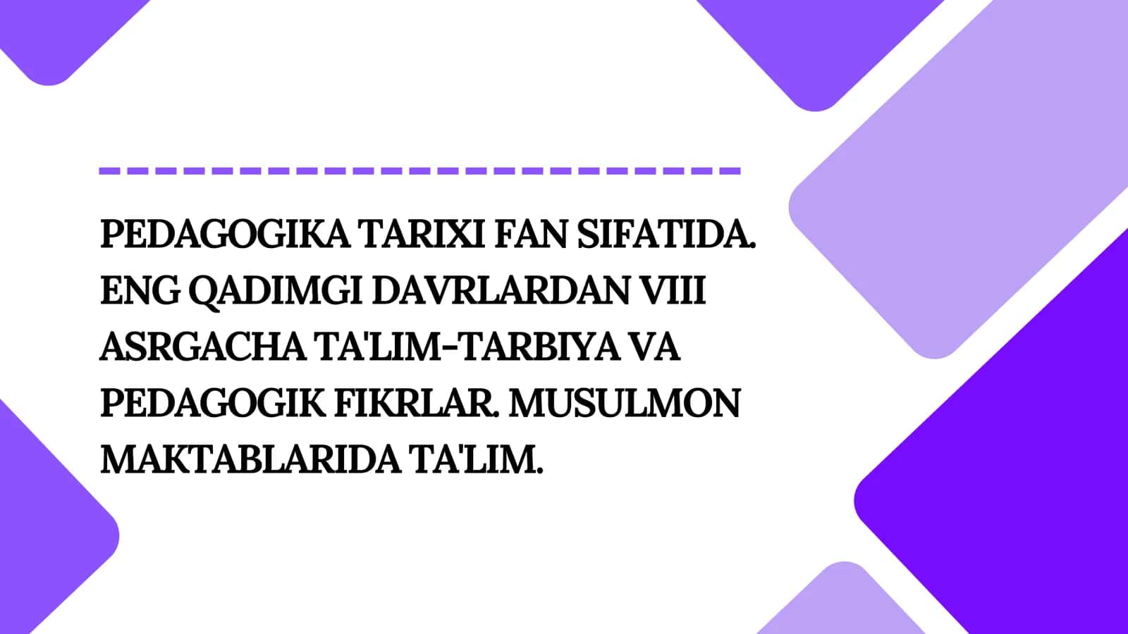 pedagogika tarixi fan sifatida 1