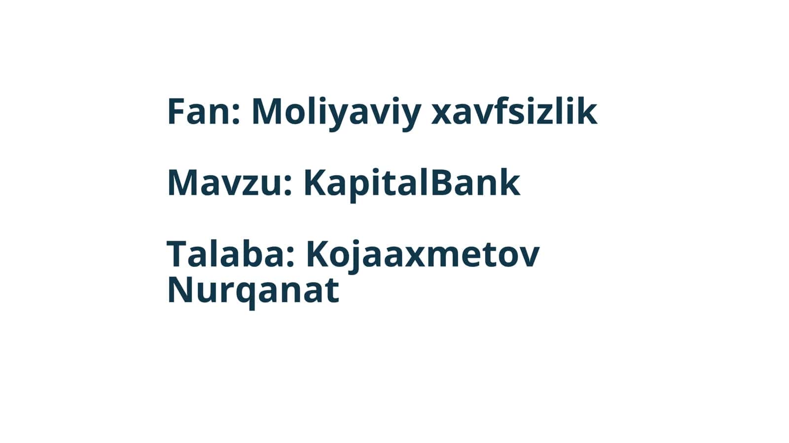 KapitalBank haqida 1