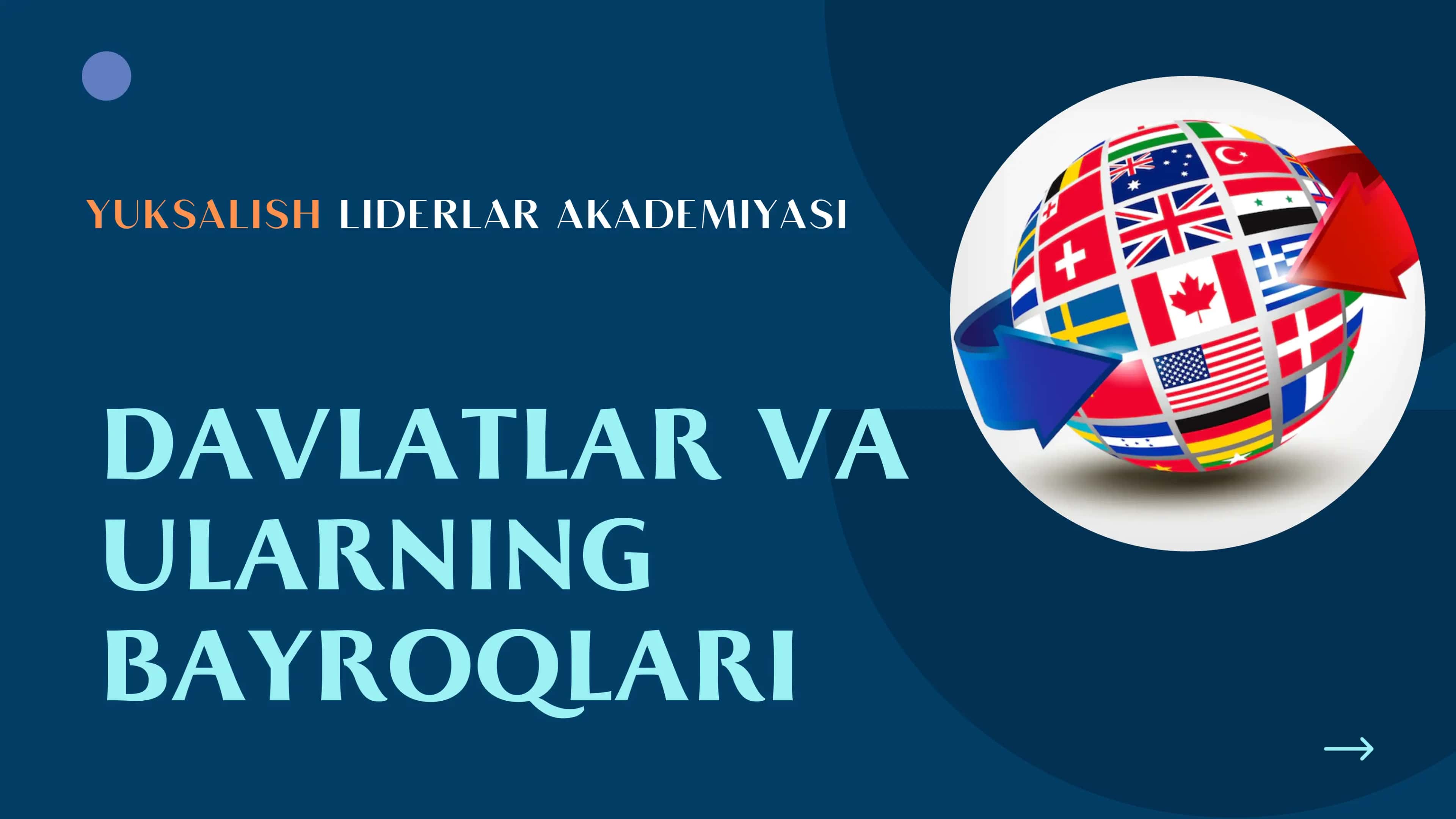 DAVLATLAR VA ULARNING BAYROQLARI 1