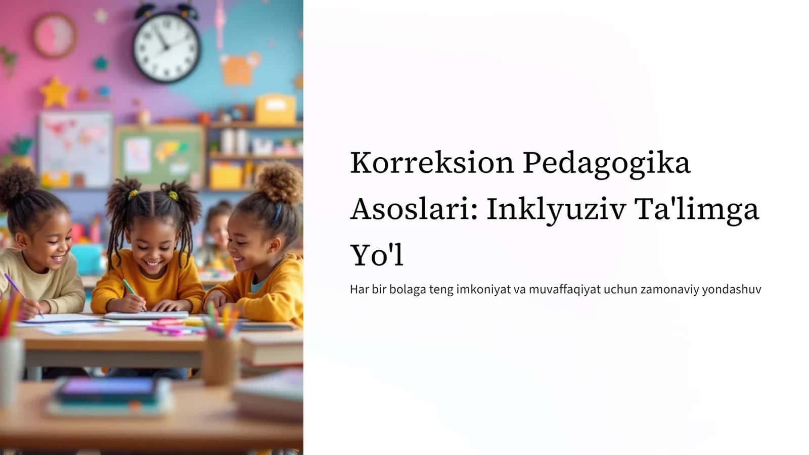 Korreksion Pedagogika 1