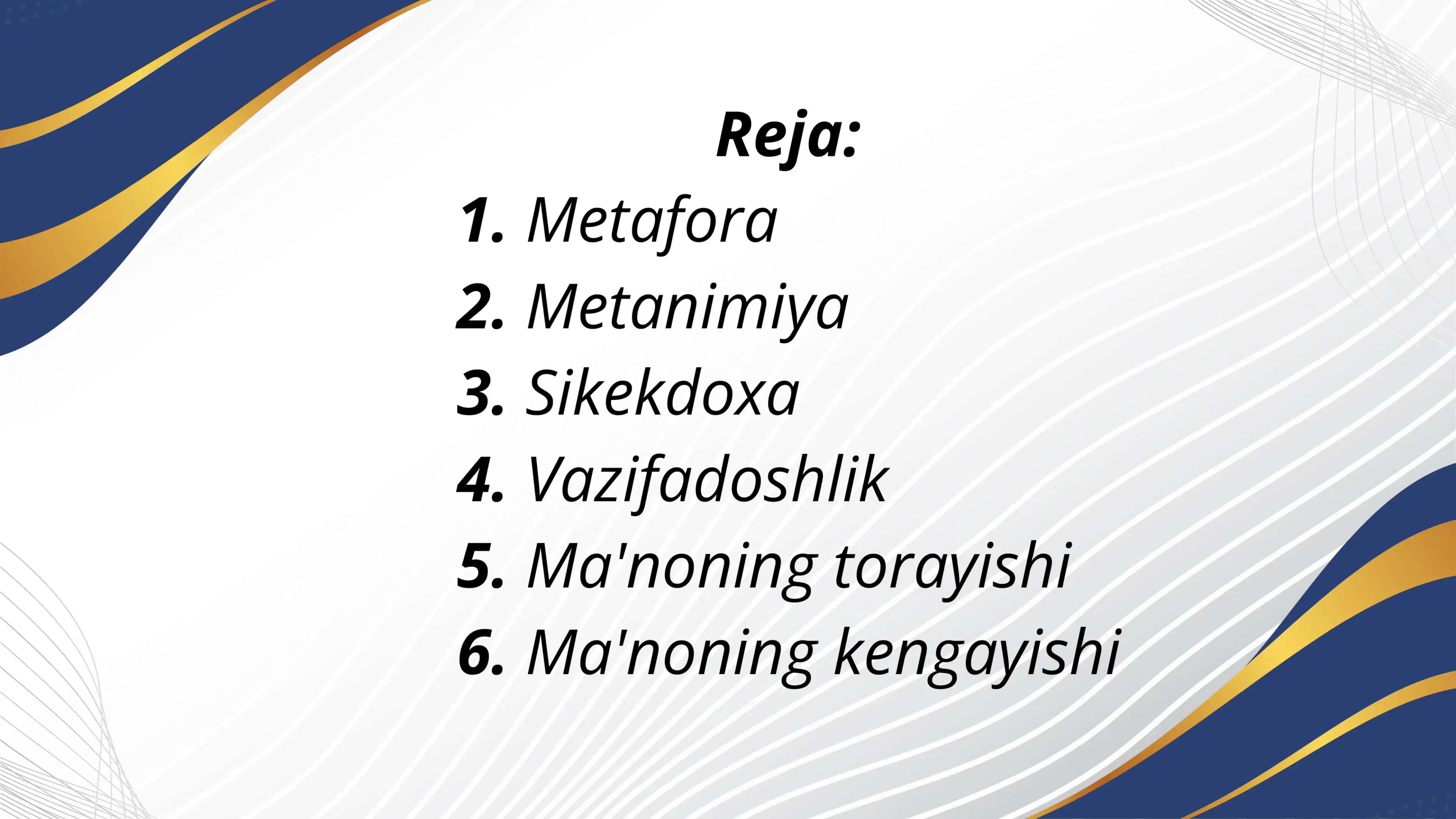 Metafora 1