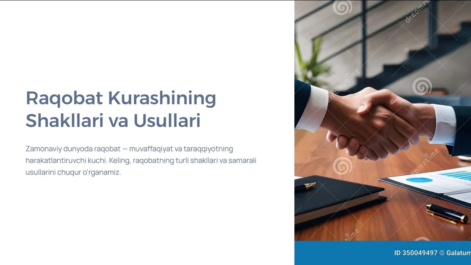 Raqobat Kurashining Shakllari va Usullari 1