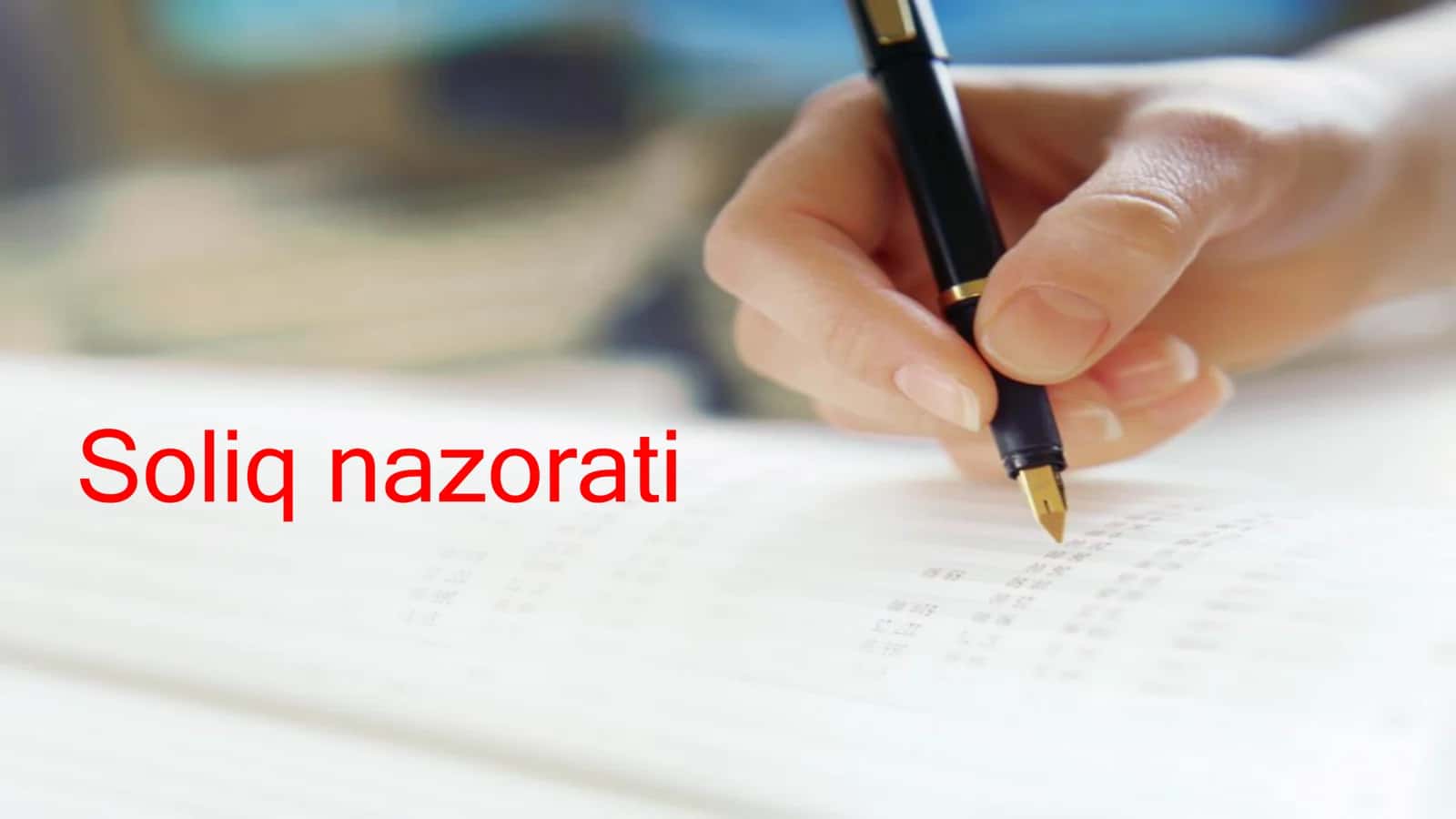 Soliq nazorati 1