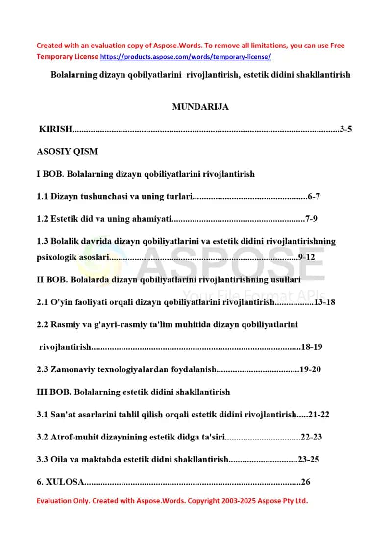Bolalarning dizayn qobiliyatlarini rivojlantirish va estetik didini shakllantirish 1