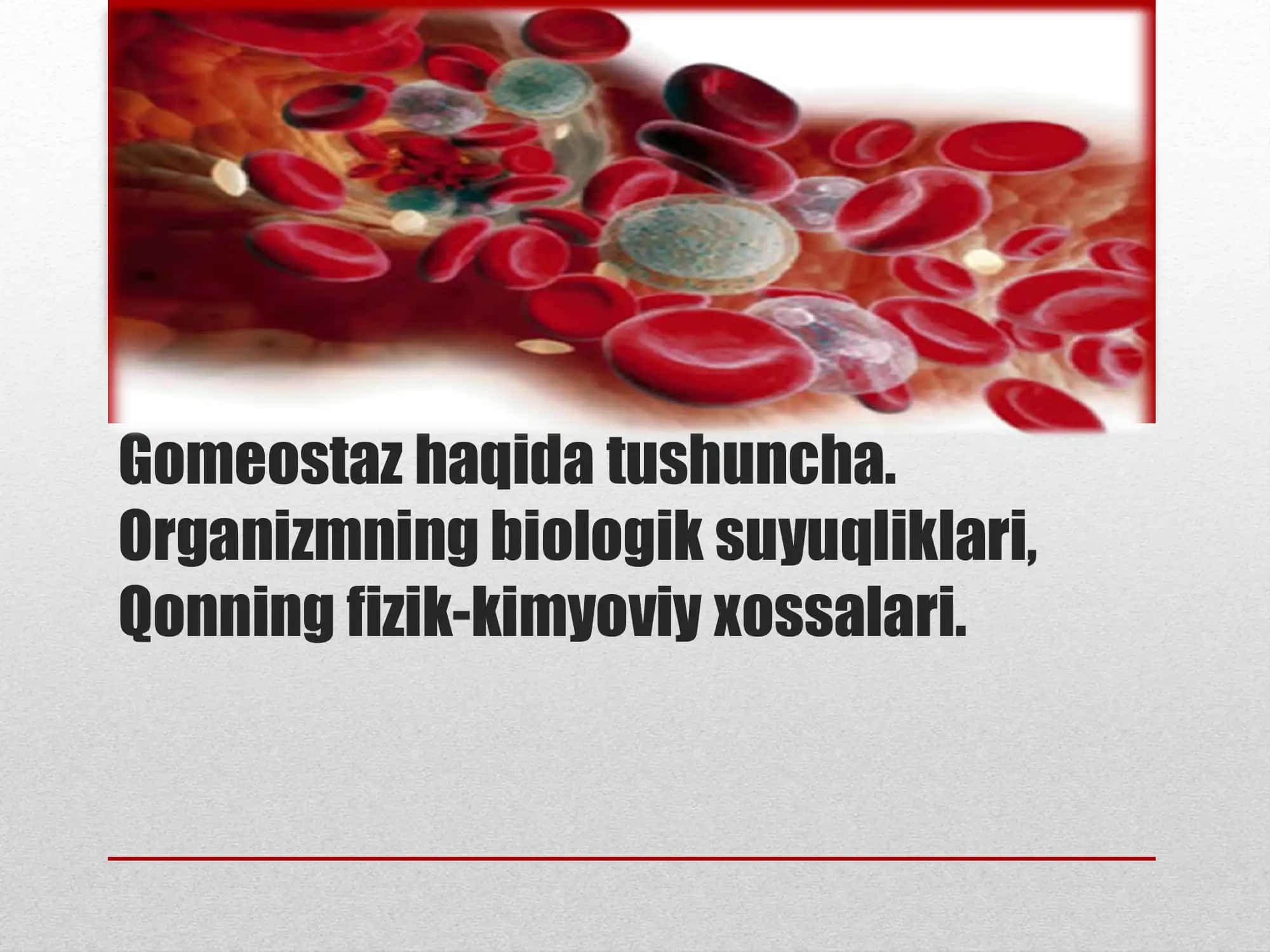 Gomeostaz haqida tushuncha 1
