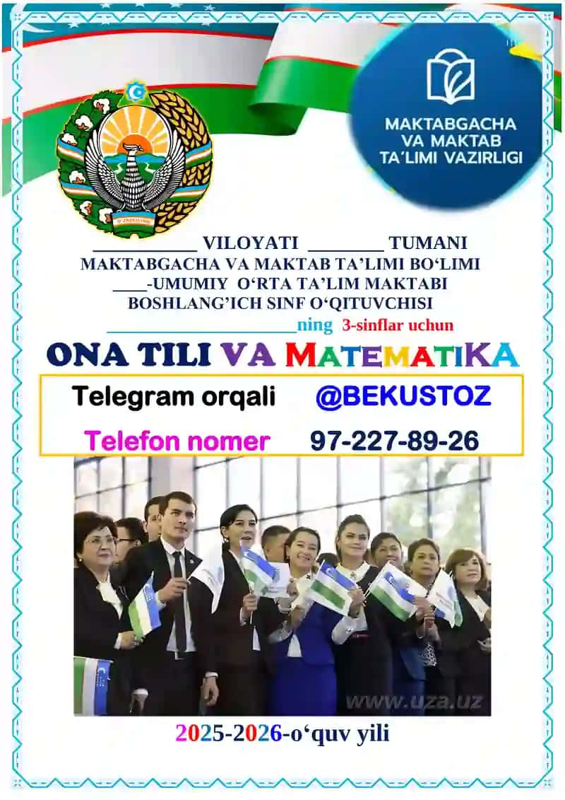 ONA TILI VA MatematiKA