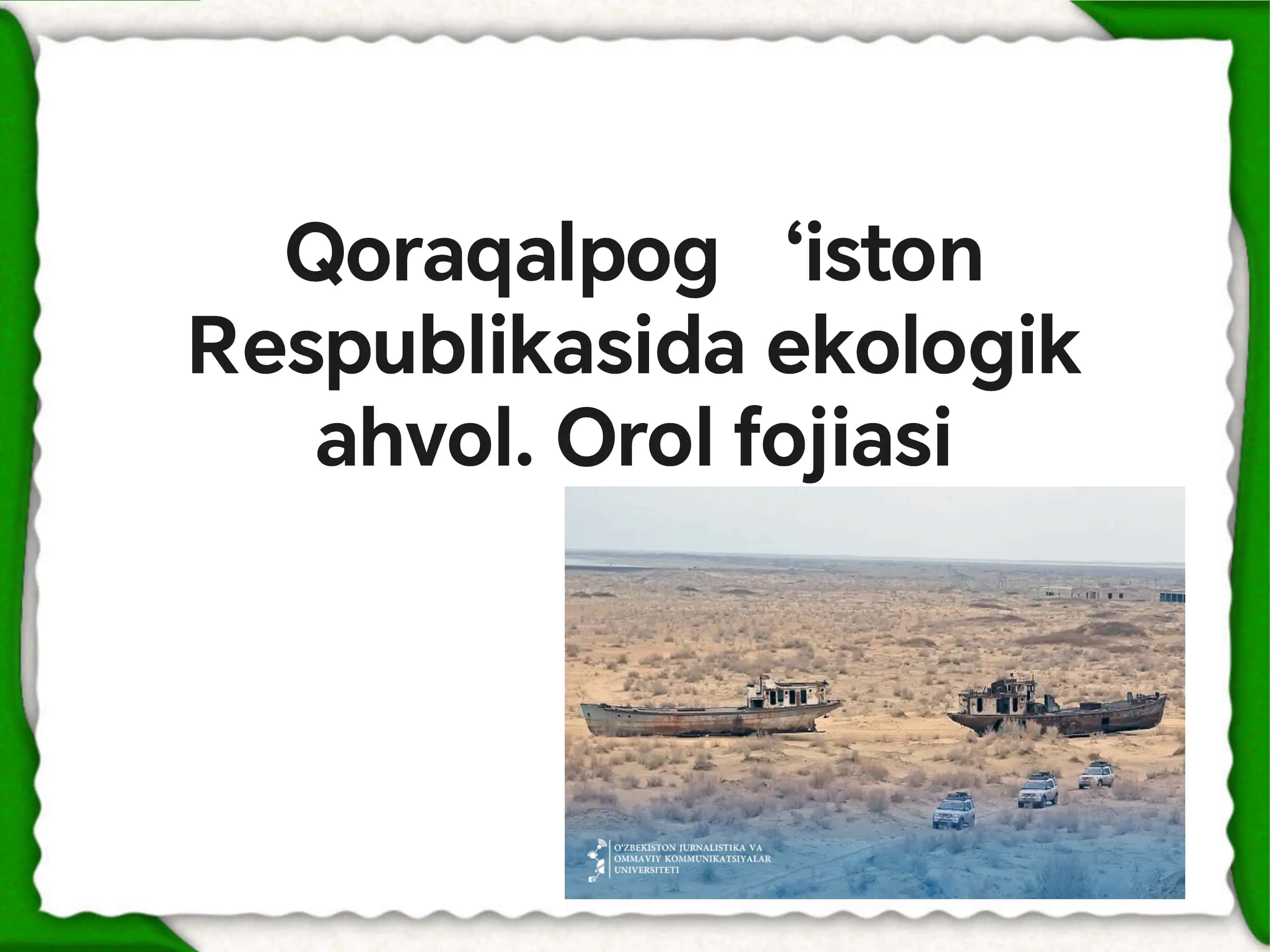 Orol dengizi boy tabiiy resursi 1