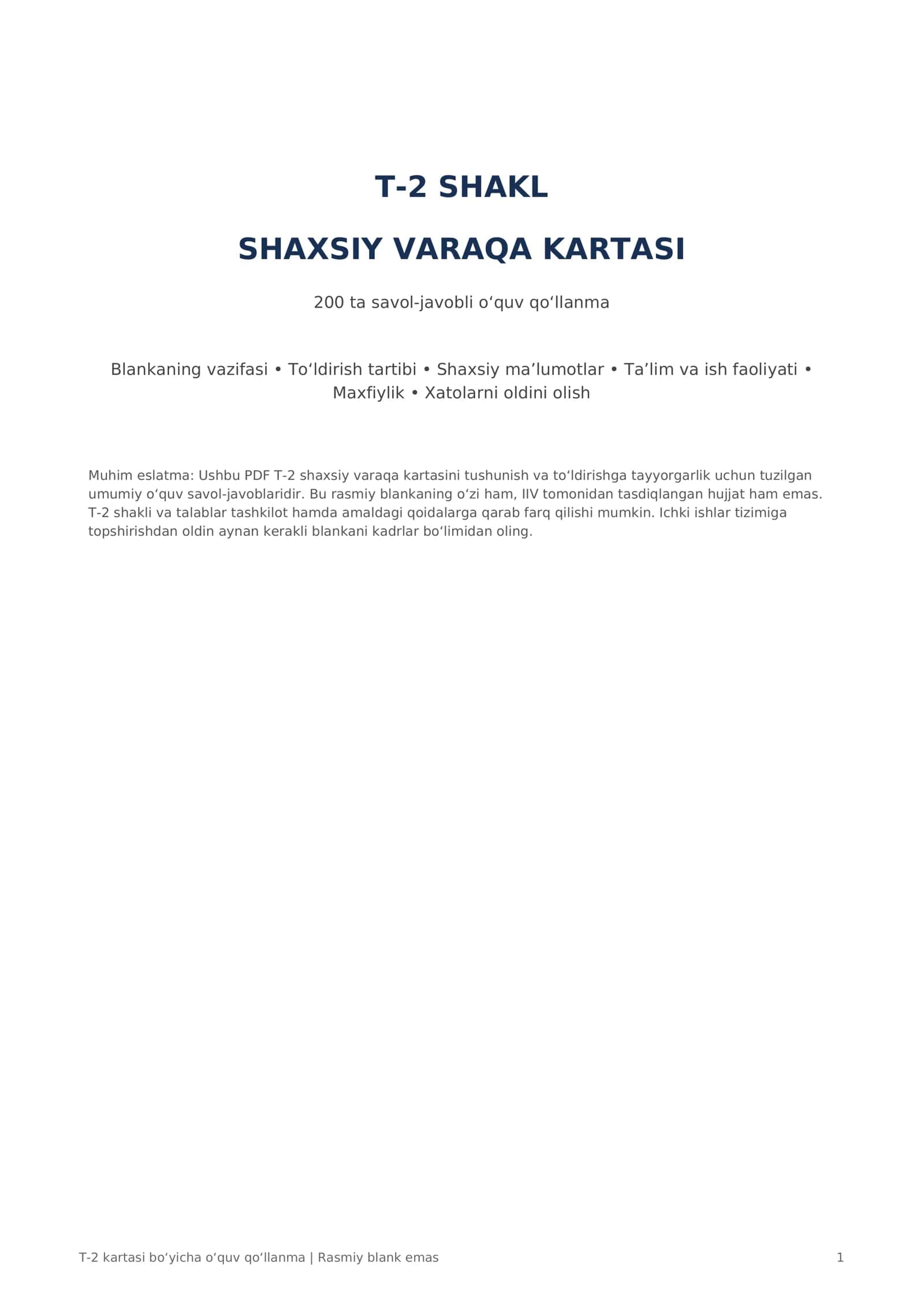 T-2 SHAKL SHAXSIY VARAQA KARTASI 1