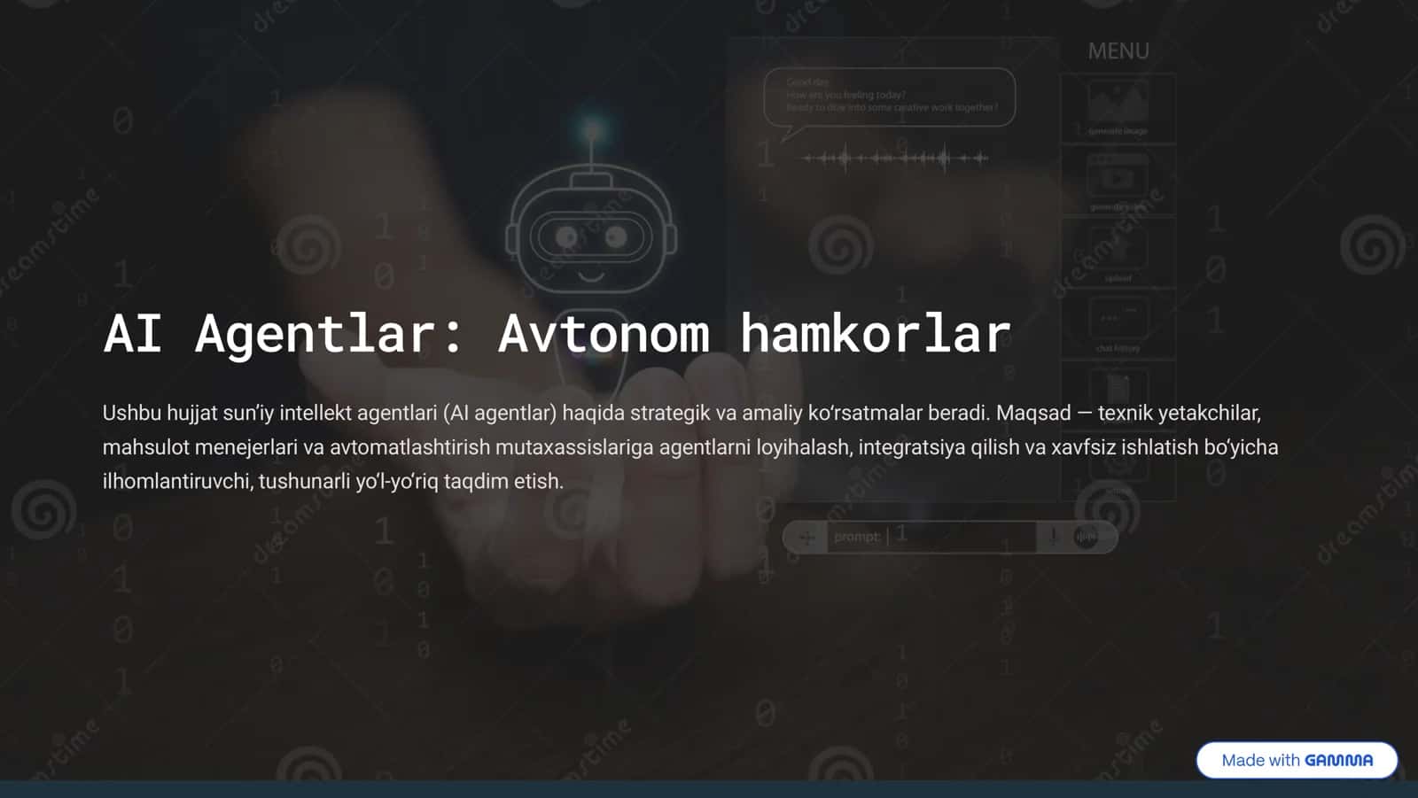 AI agentlar 1