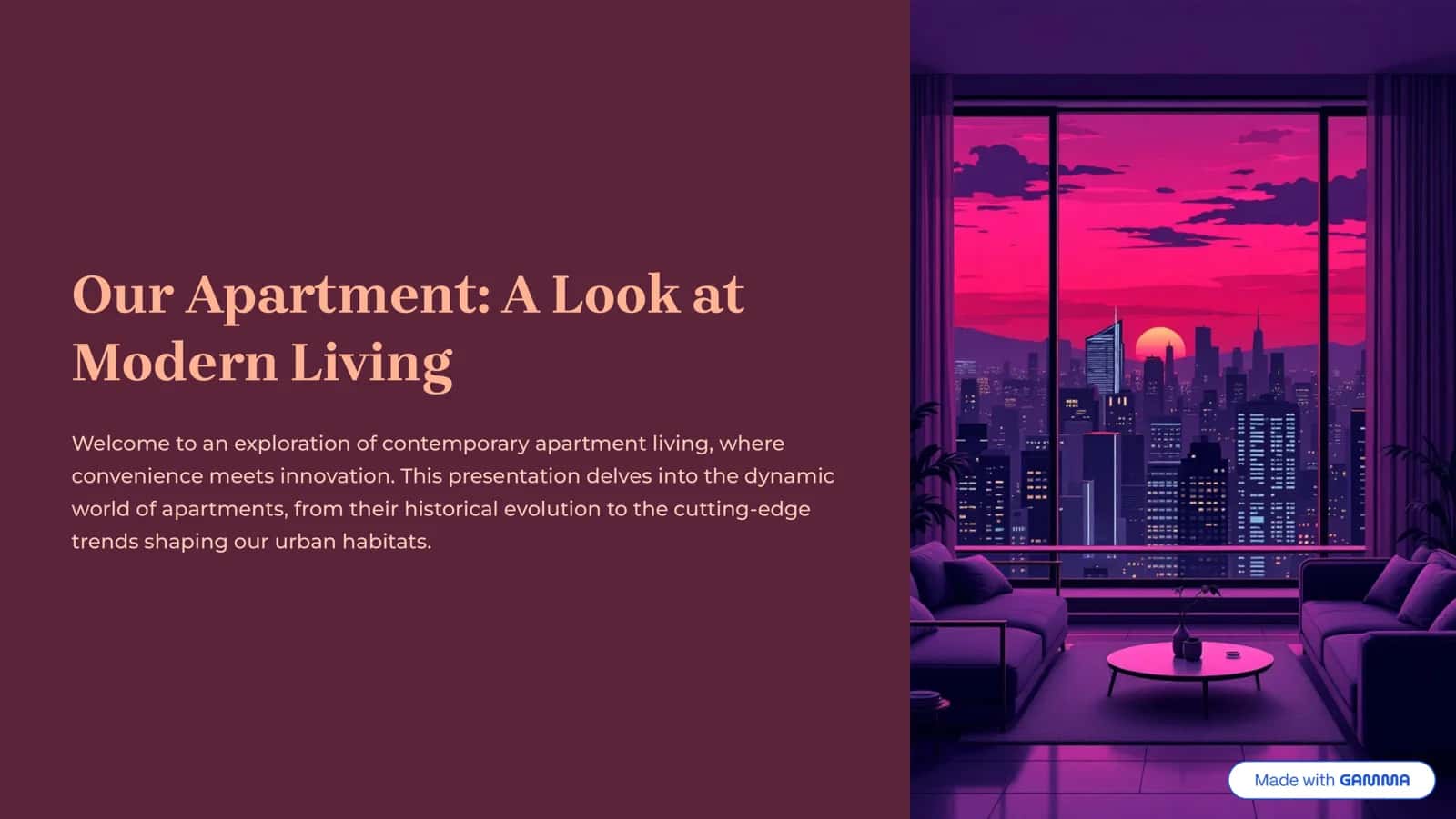 Our Apartment: A Look at Modern Living 1