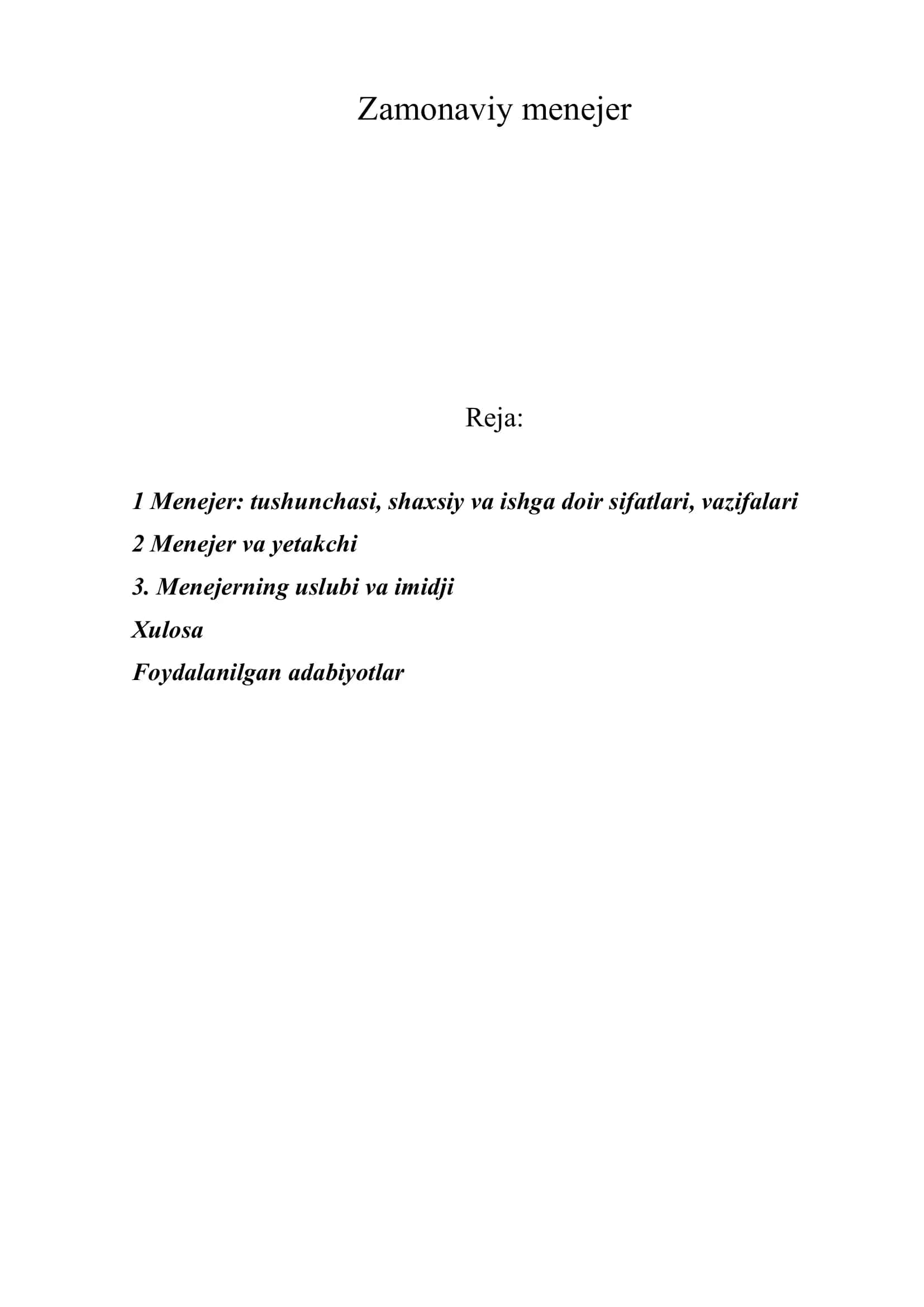Zamonaviy menejer 1