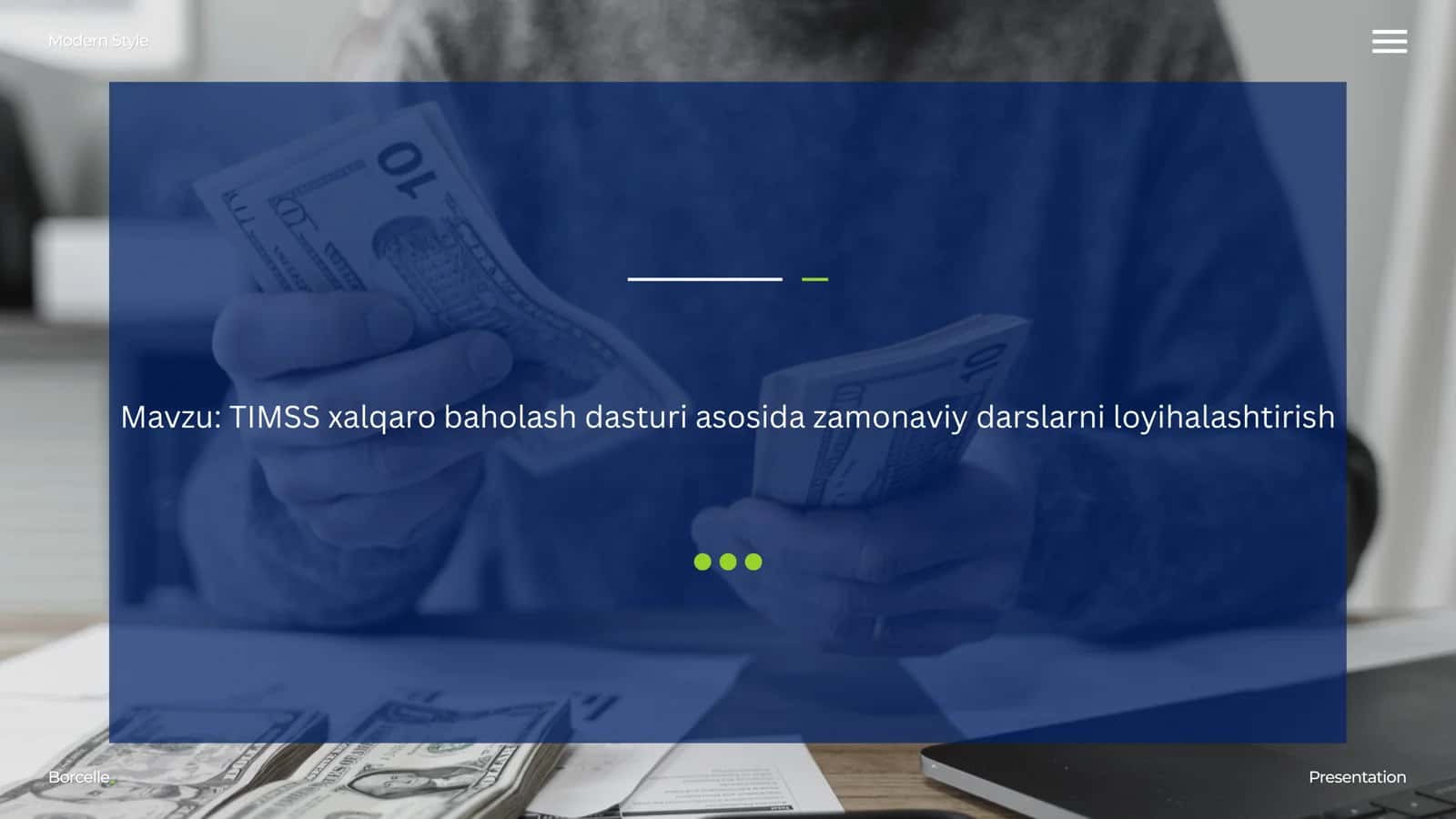 TIMSS xalqaro baholash dasturi asosida zamonaviy darslarni loyihalashtirish 1