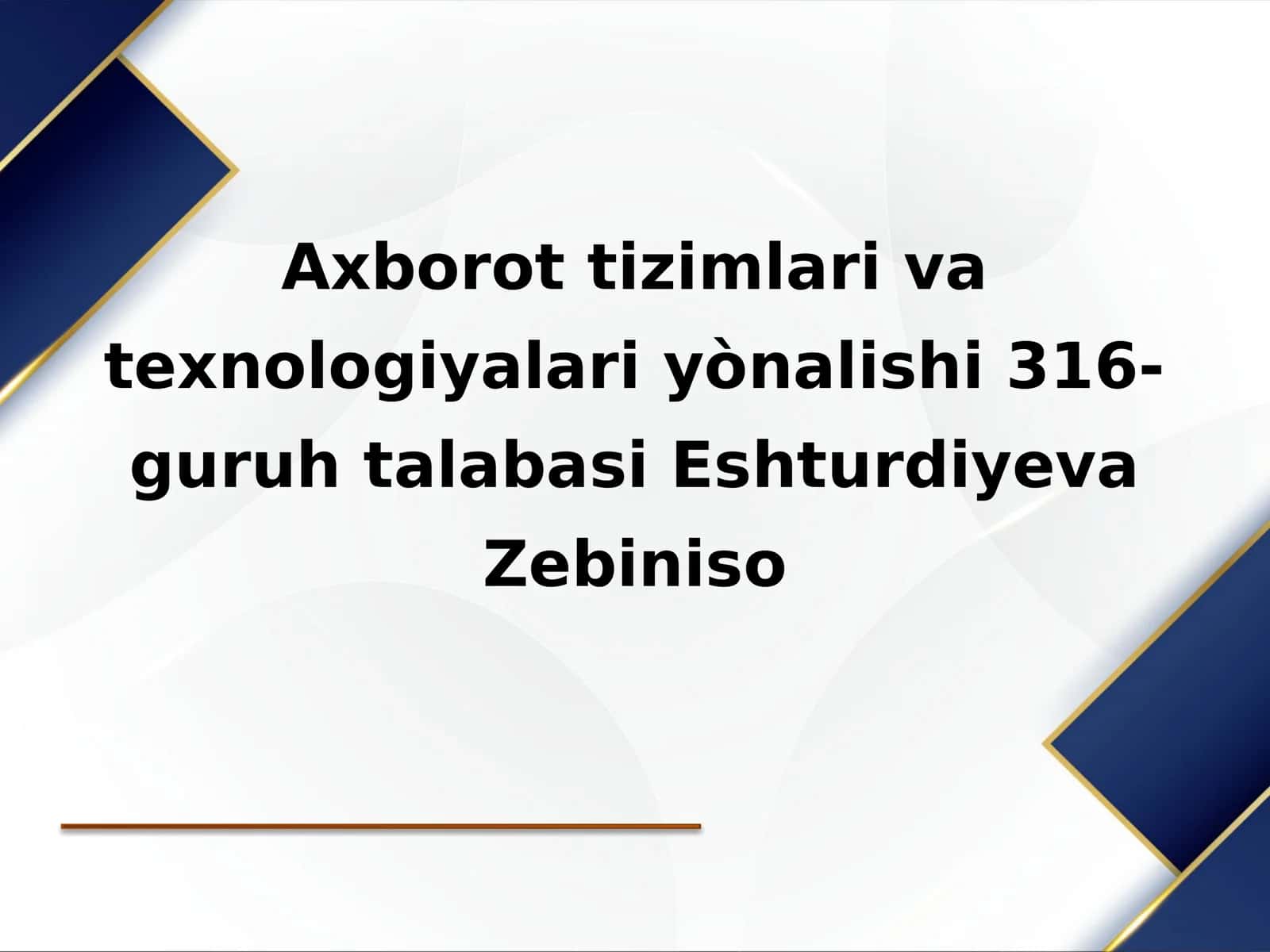 Moodle tizimida maruza mashĝulotlarini yaratish 1