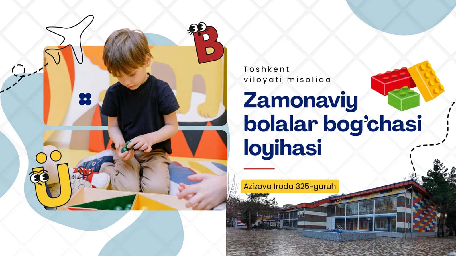 Zamonaviy bolalar bog’chasi loyihasi 1