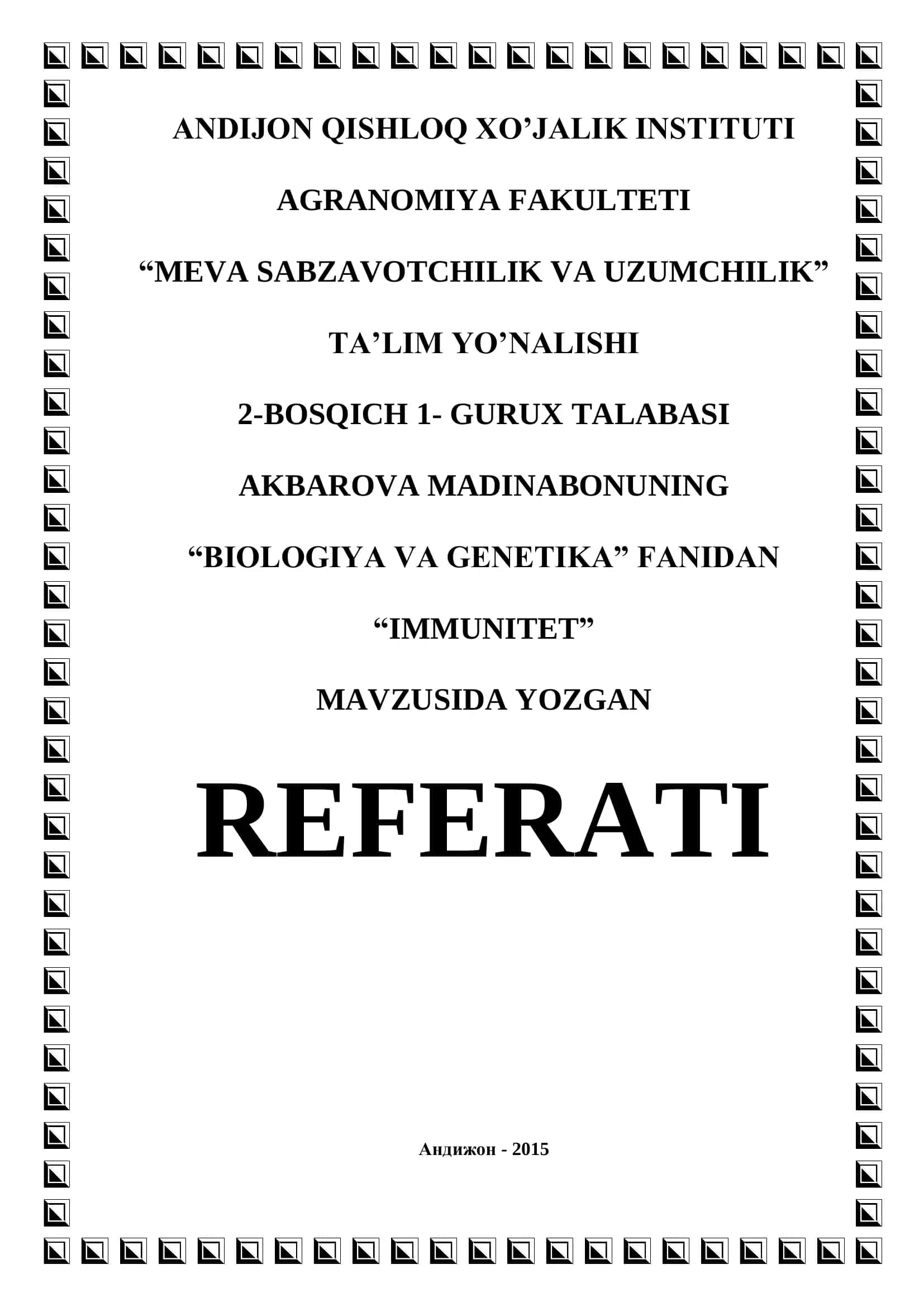IMMUNITET 1