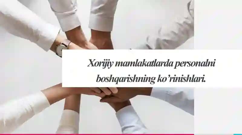 Personalni boshqarish