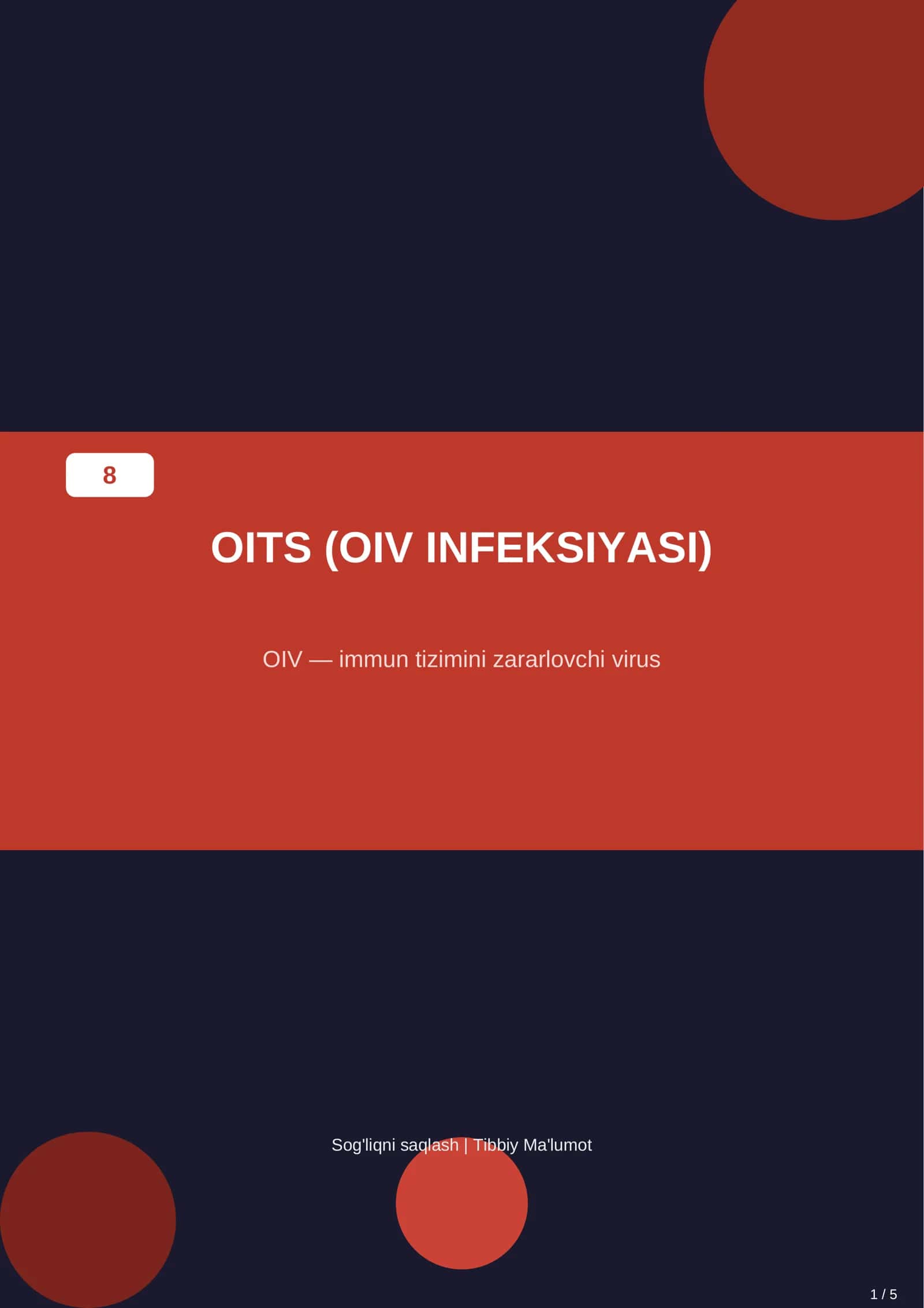 OITS (OIV INFEKSIYASI) 1