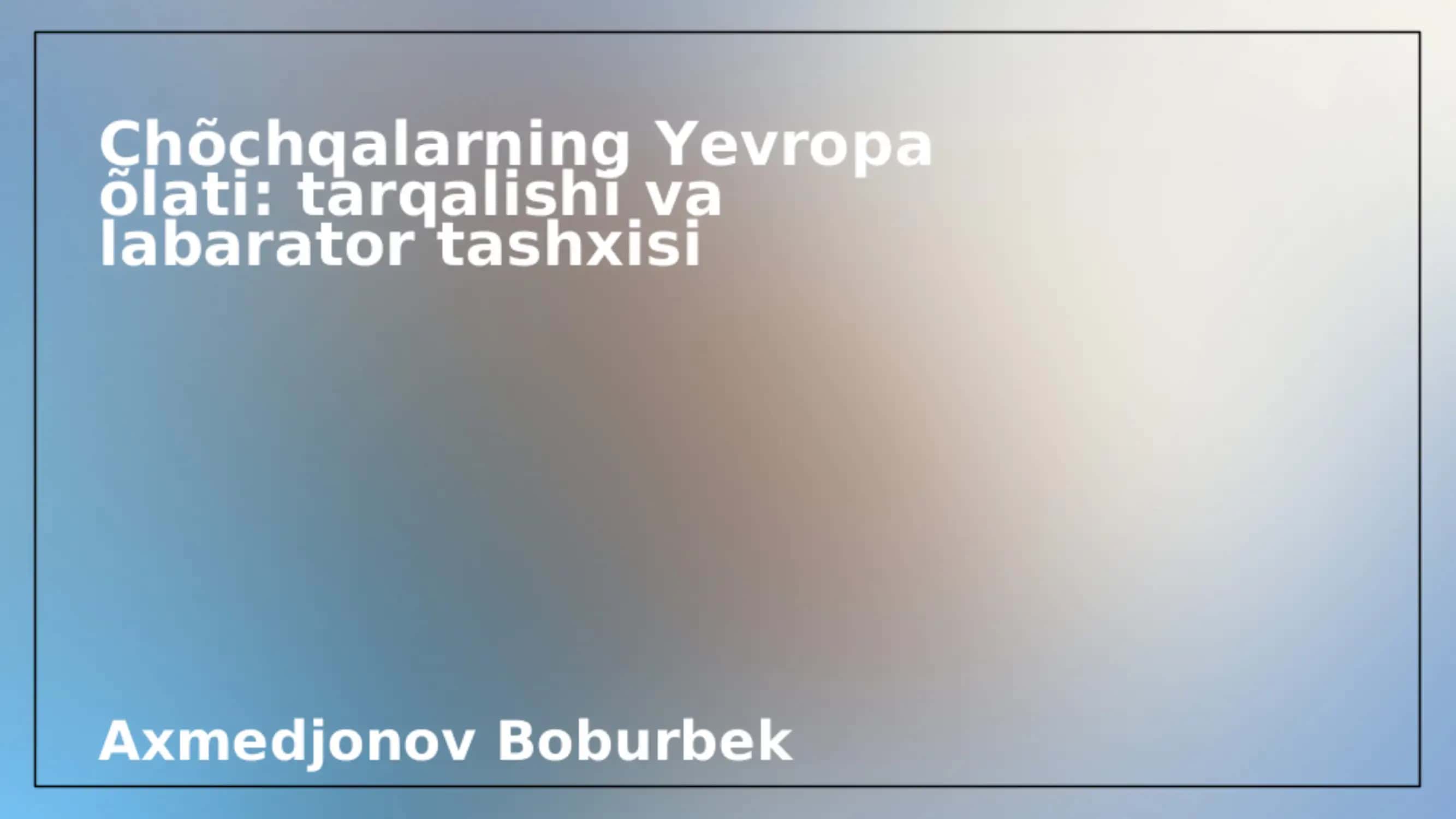 Hayvonlar 1