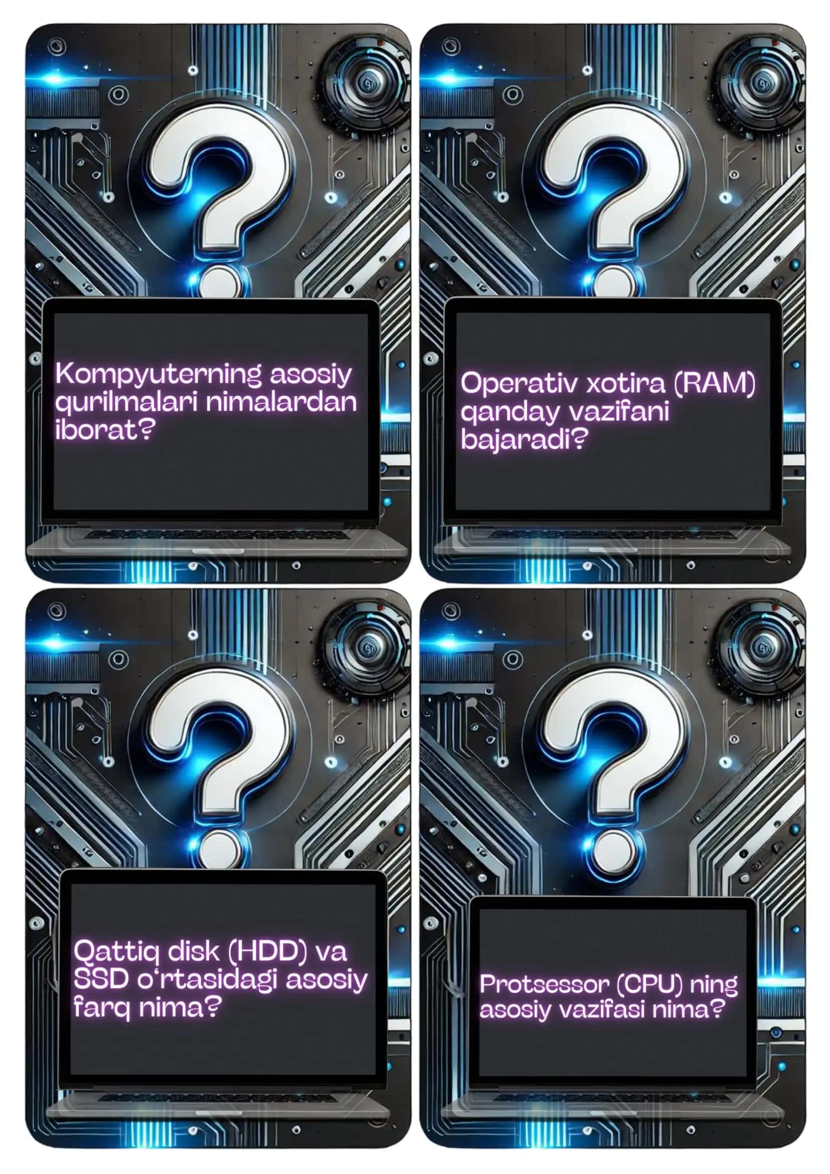 Informatikadan tarqatmalar 1