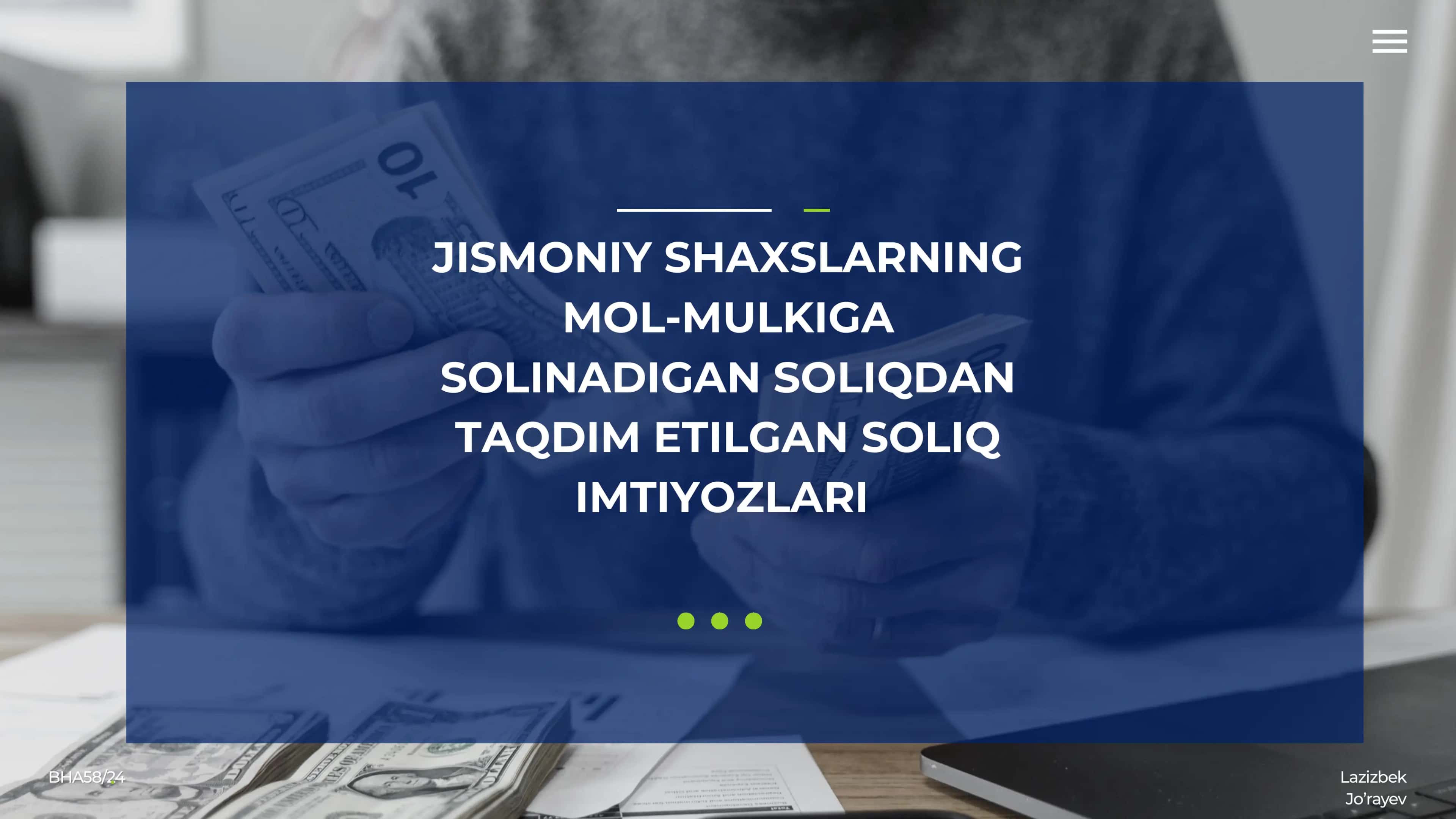 Soliq prezentatsiya 1