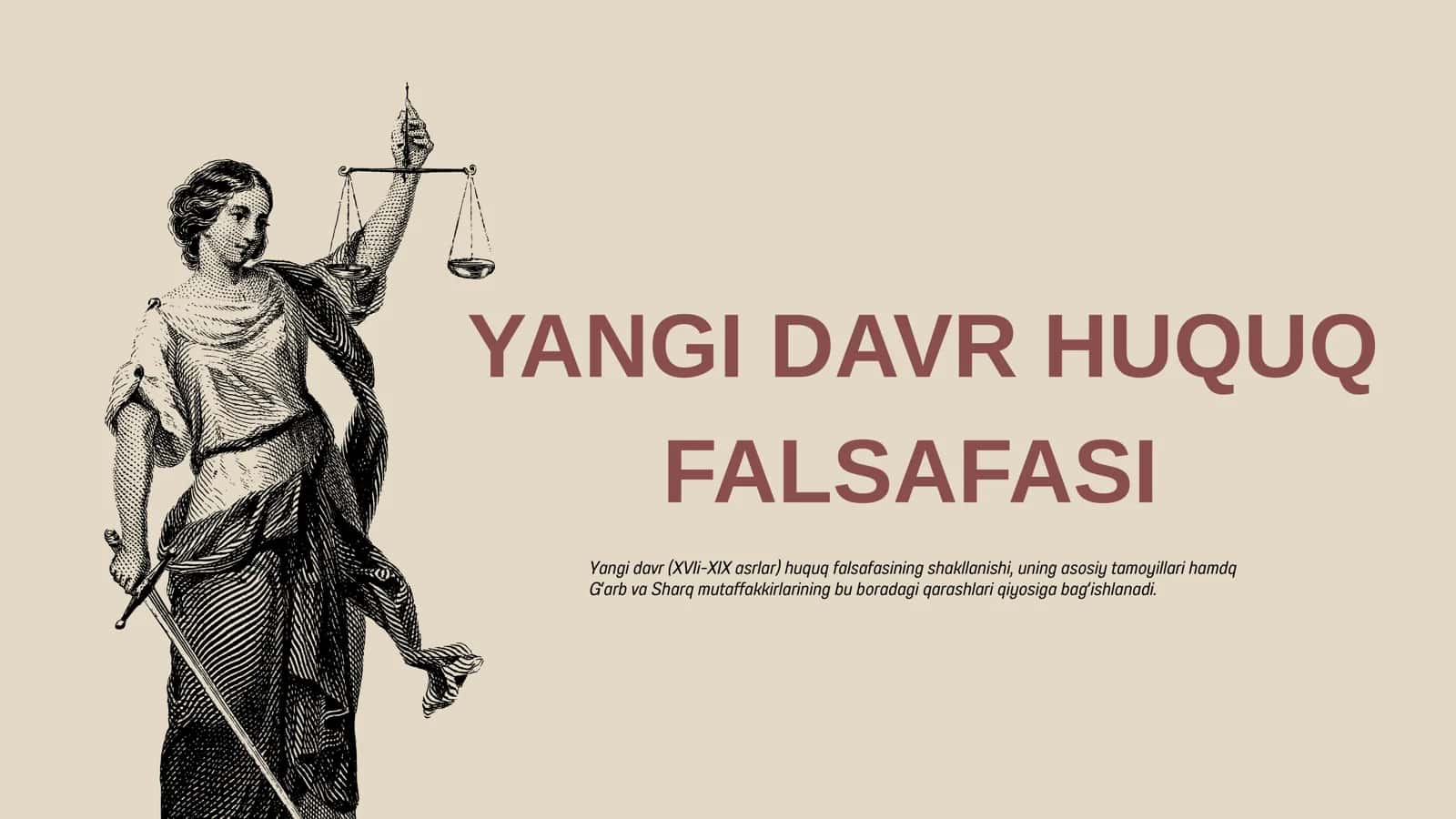 YANGI DAVR HUQUQ FALSAFASI 1