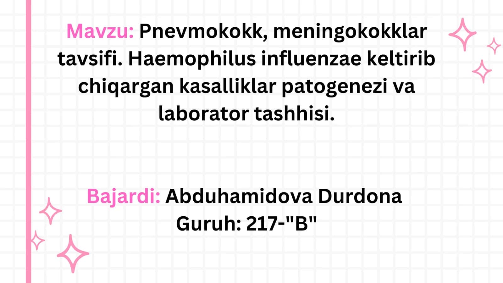 Mikrobiologiya mustaqil ish 1