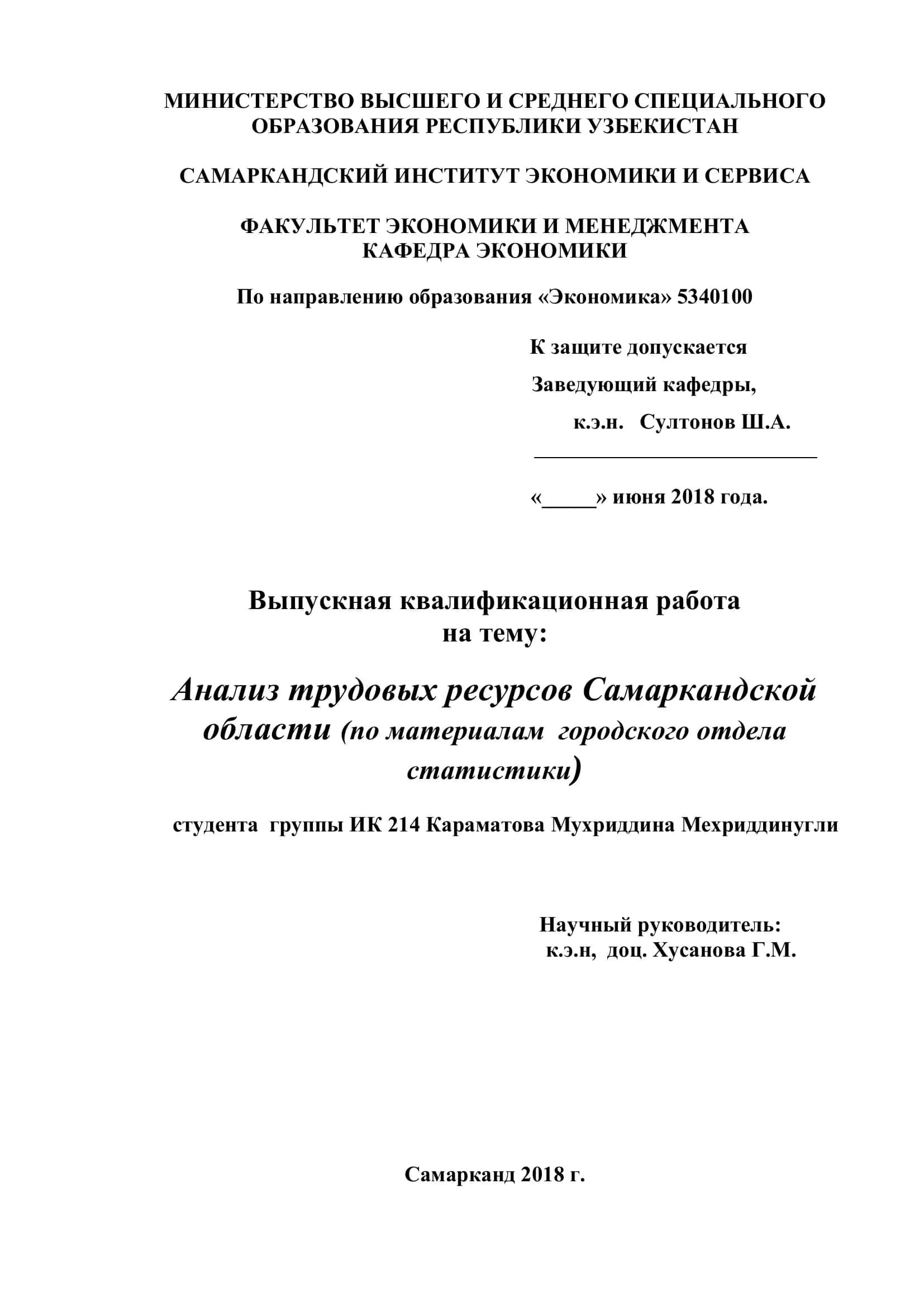 Выпускная квалификационная работа 1