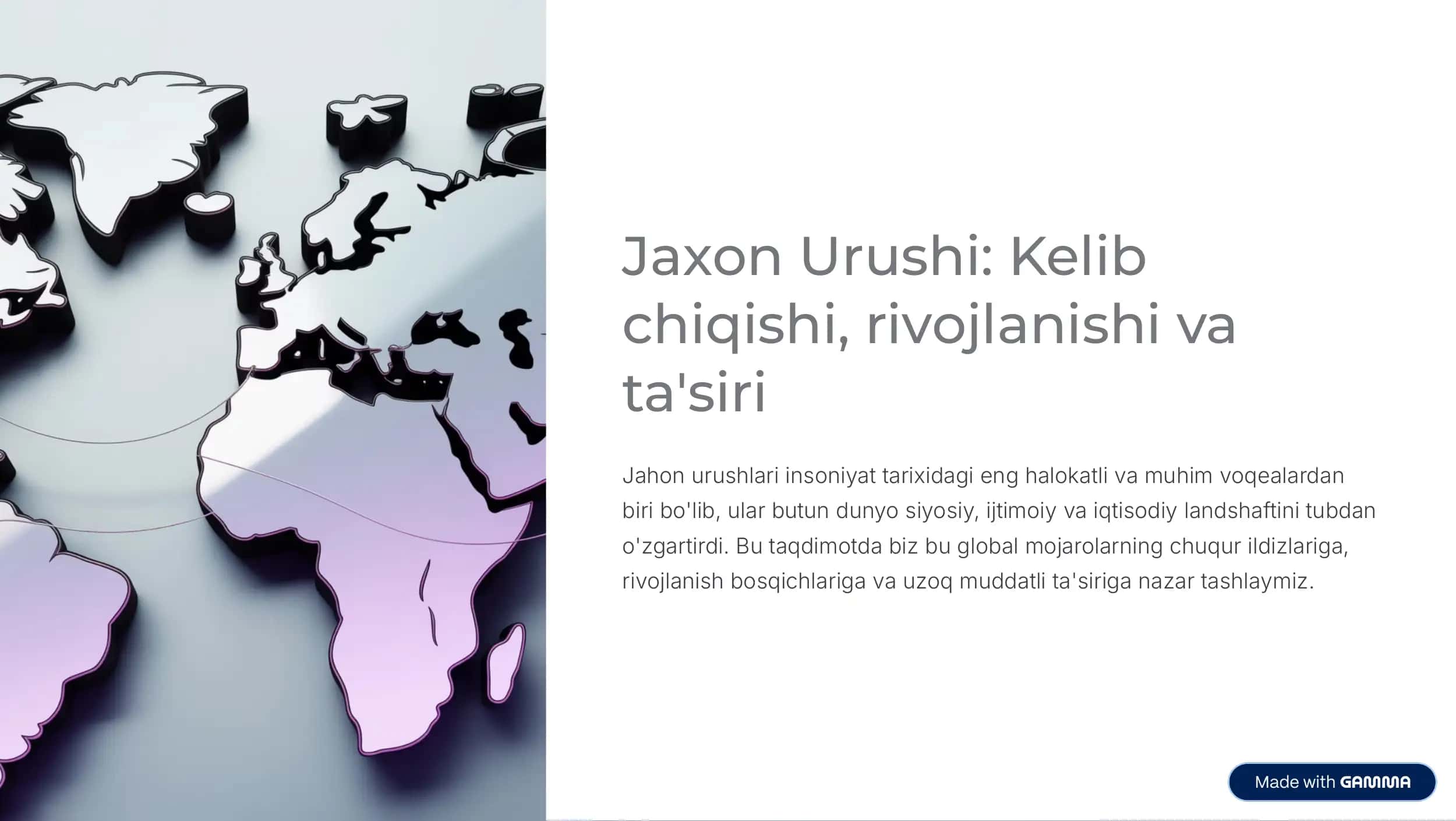 Birinchi Jaxon Urushi: Kelib chiqishi, rivojlanishi va ta'siri 1