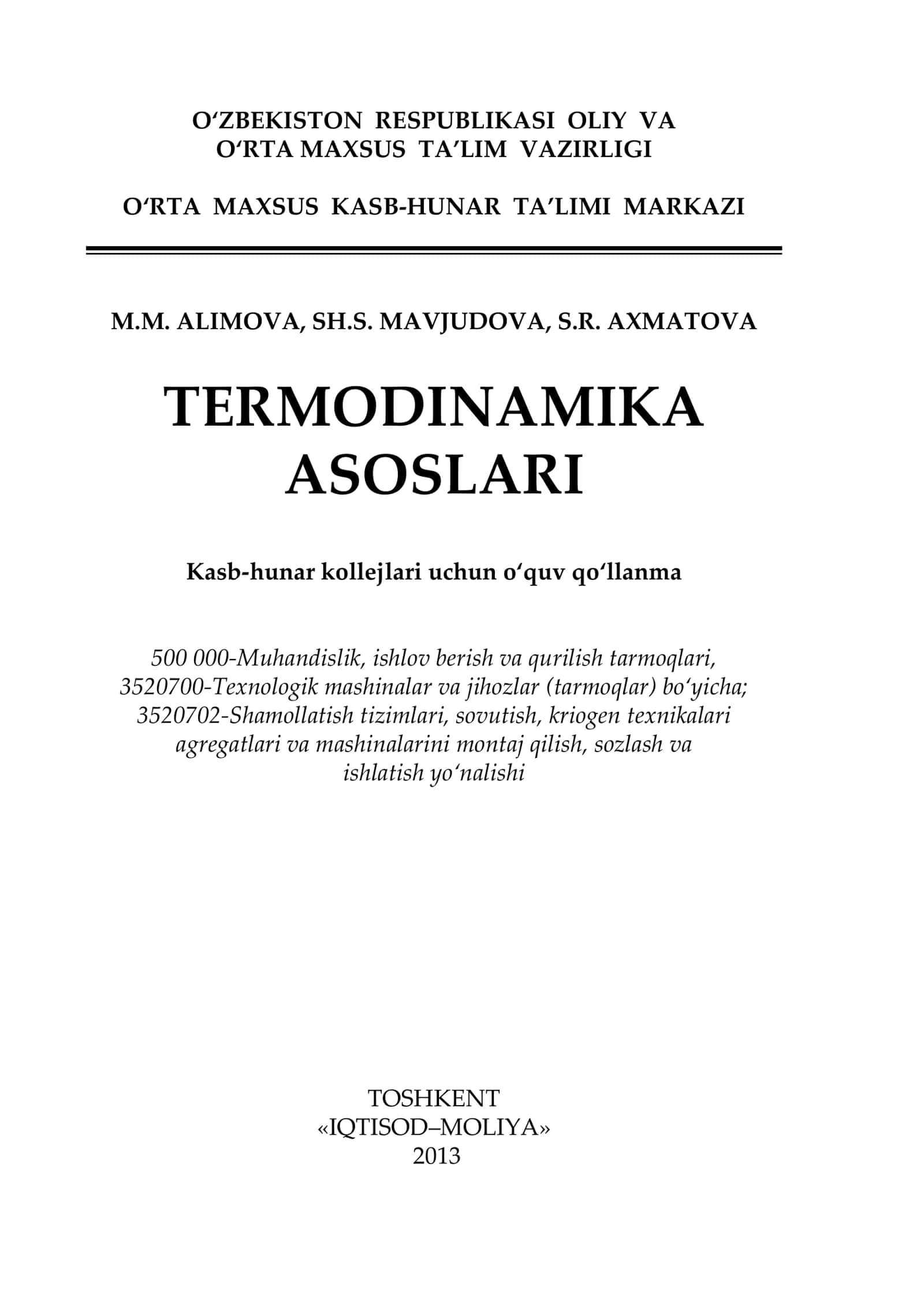 Termodinamika 1