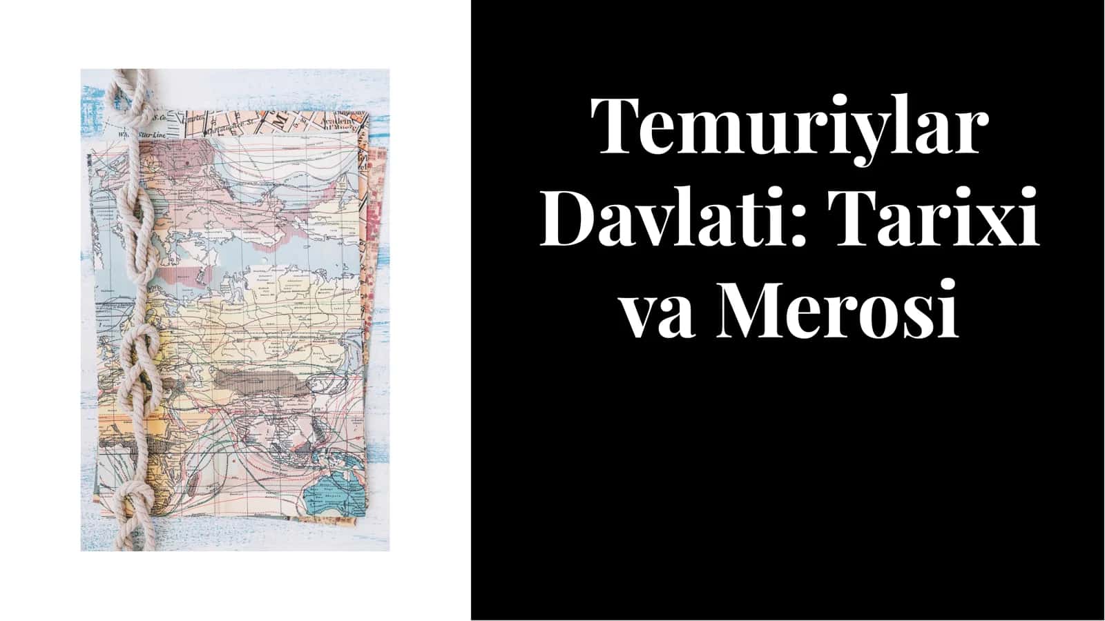 Temuriylar tarixi va merosi 1