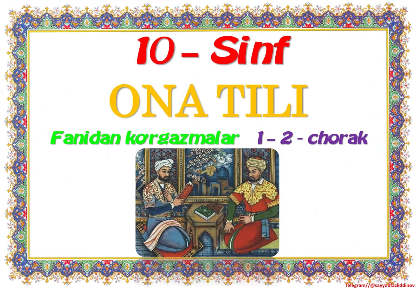 MATN TURLARI 1