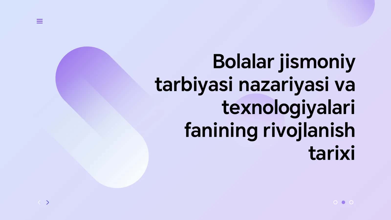 jismoniy tarbiya nazaryasi 1