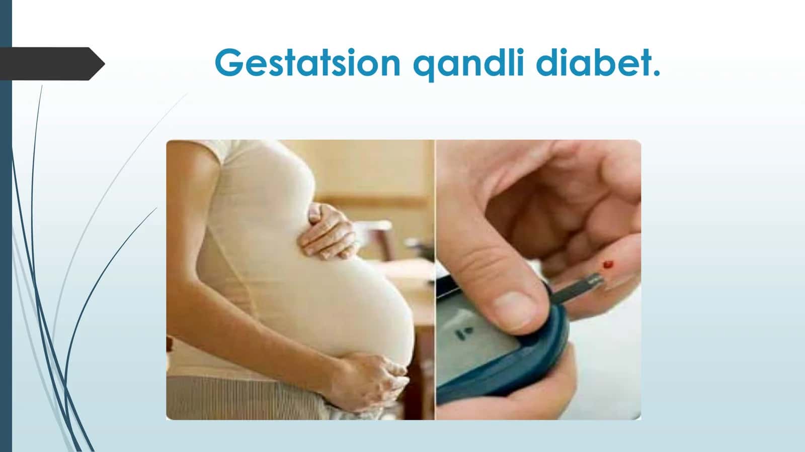 Gestatsion qandli diabet 1
