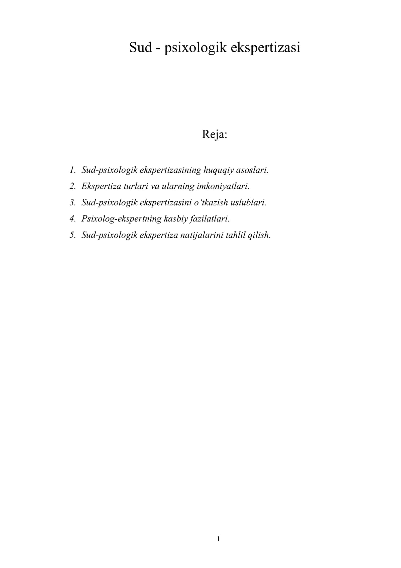 Sud - psixologik ekspertizasi 1