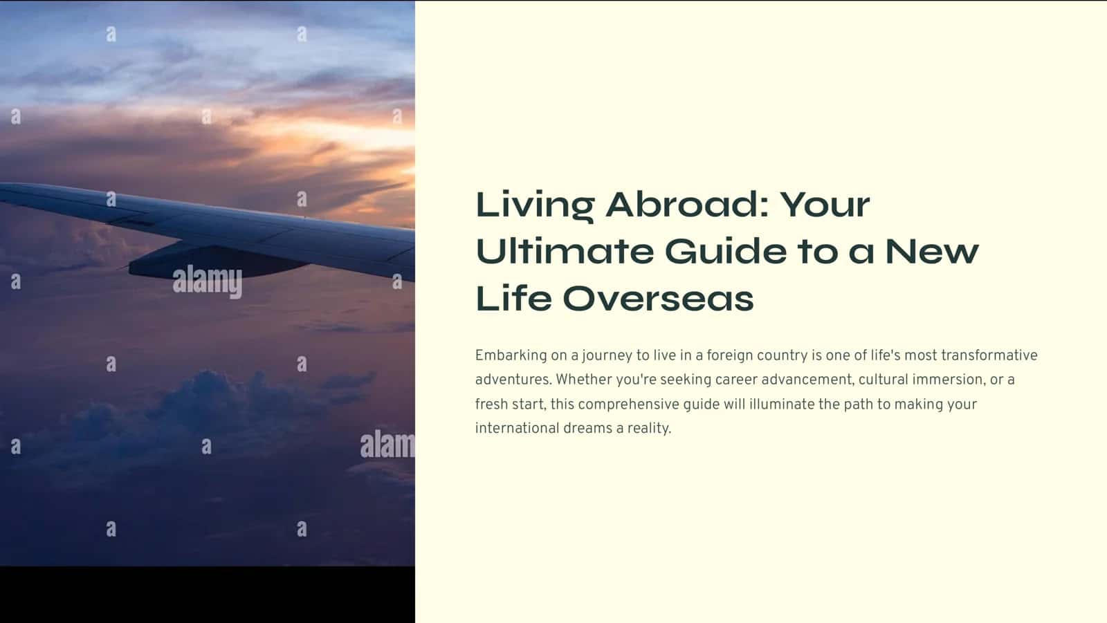 Living Abroad: Your Ultimate Guide to a New Life Overseas 1