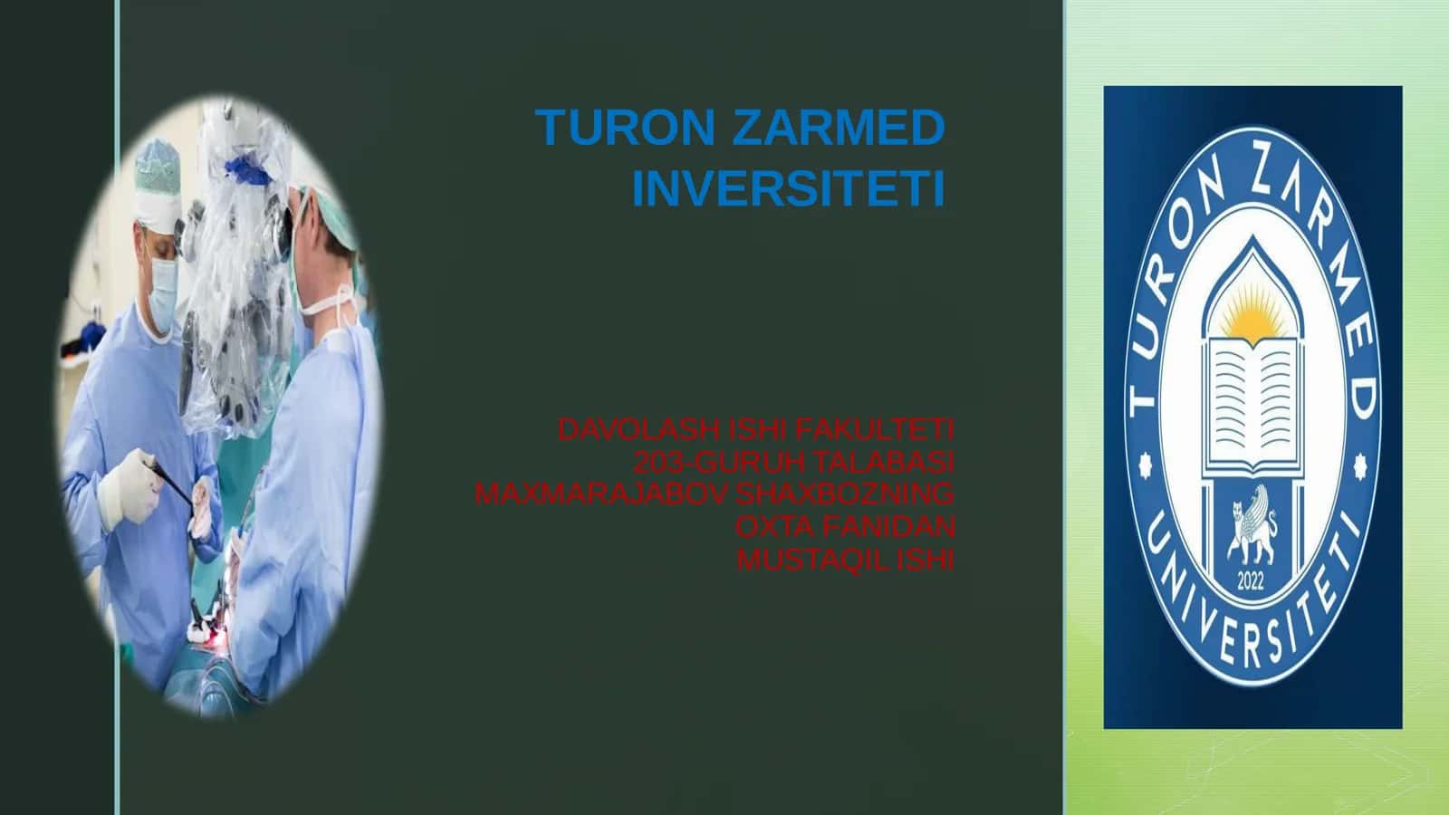 Bolalardagi torakotomiya hususiyatlari 1