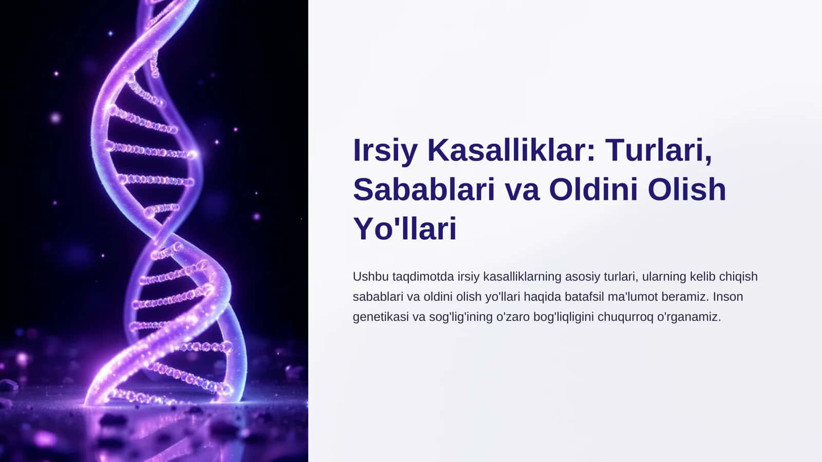 Irsiy Kasalliklar 1
