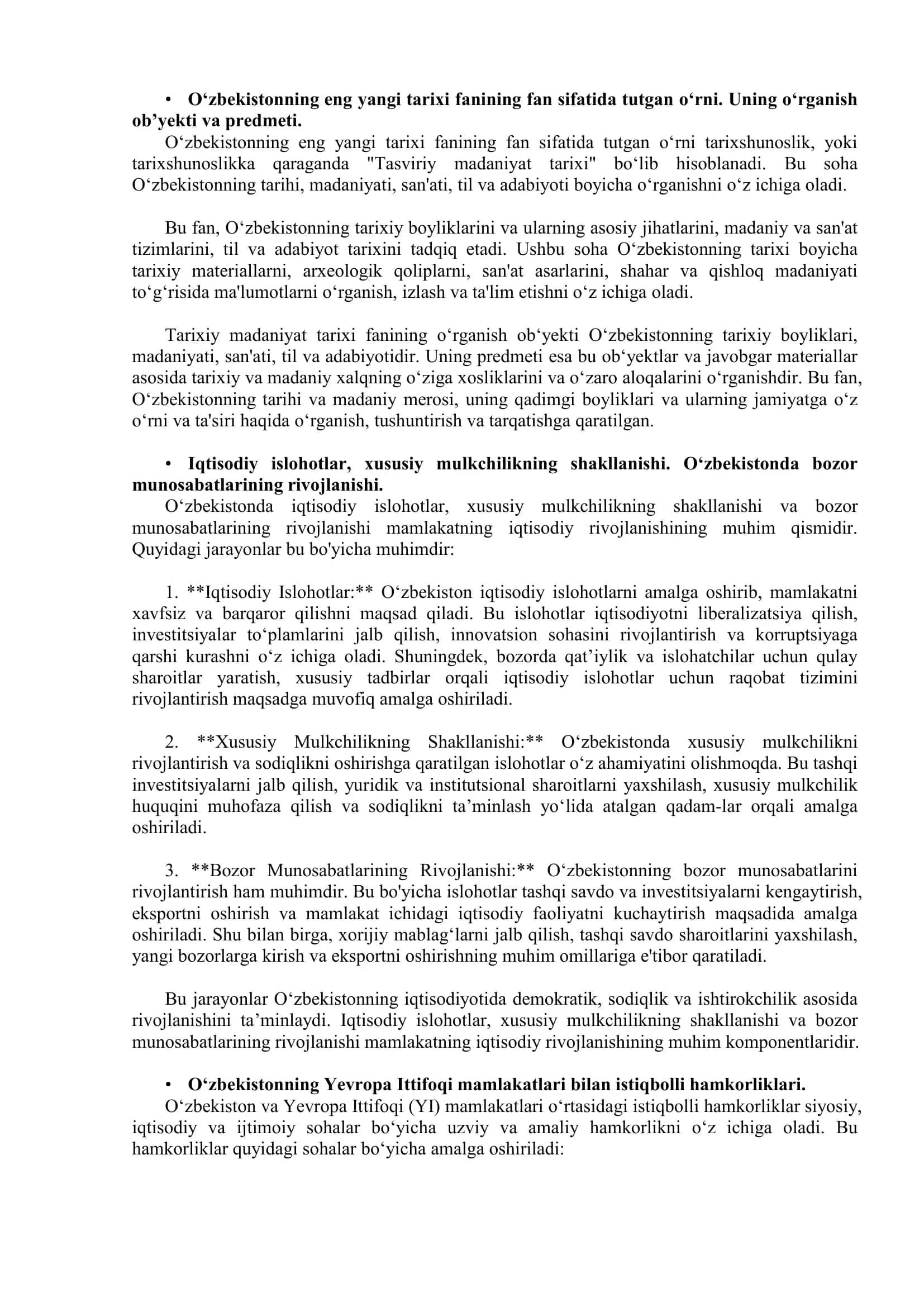 Tarixiy madaniyat tarixi 1