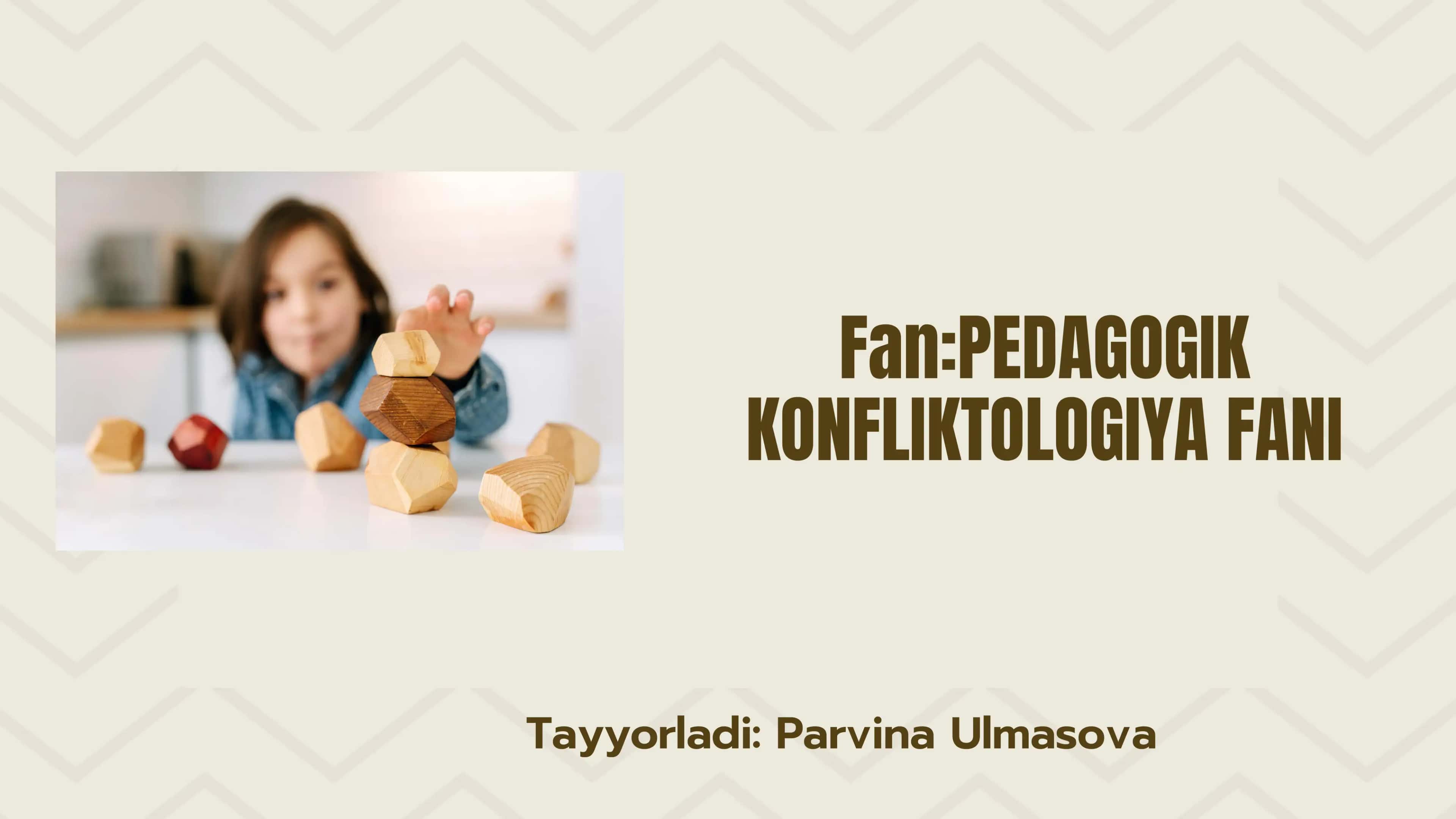 KONFLIKTOLOGIYA FANI 1