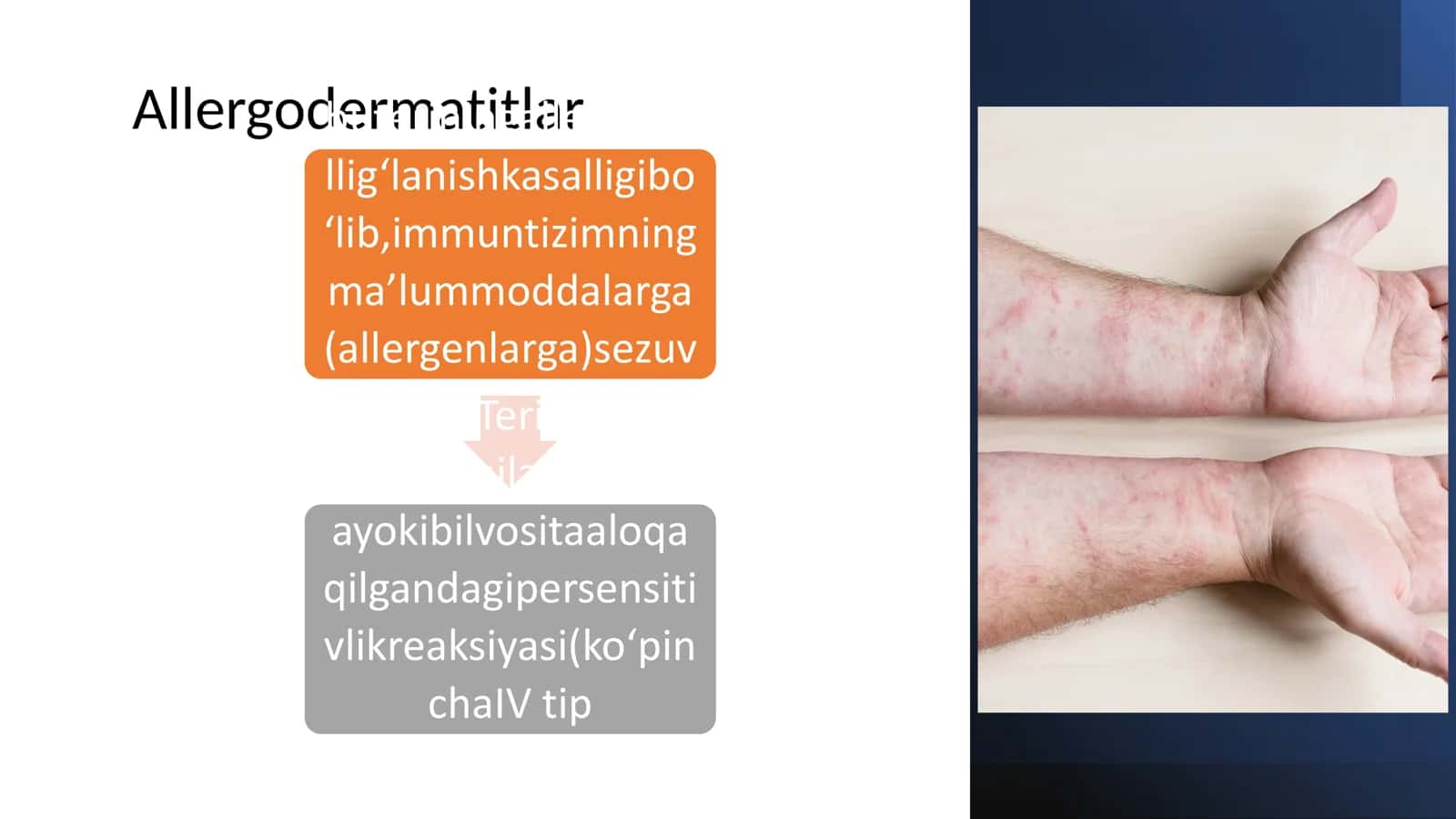 Allergodermatitlar 1