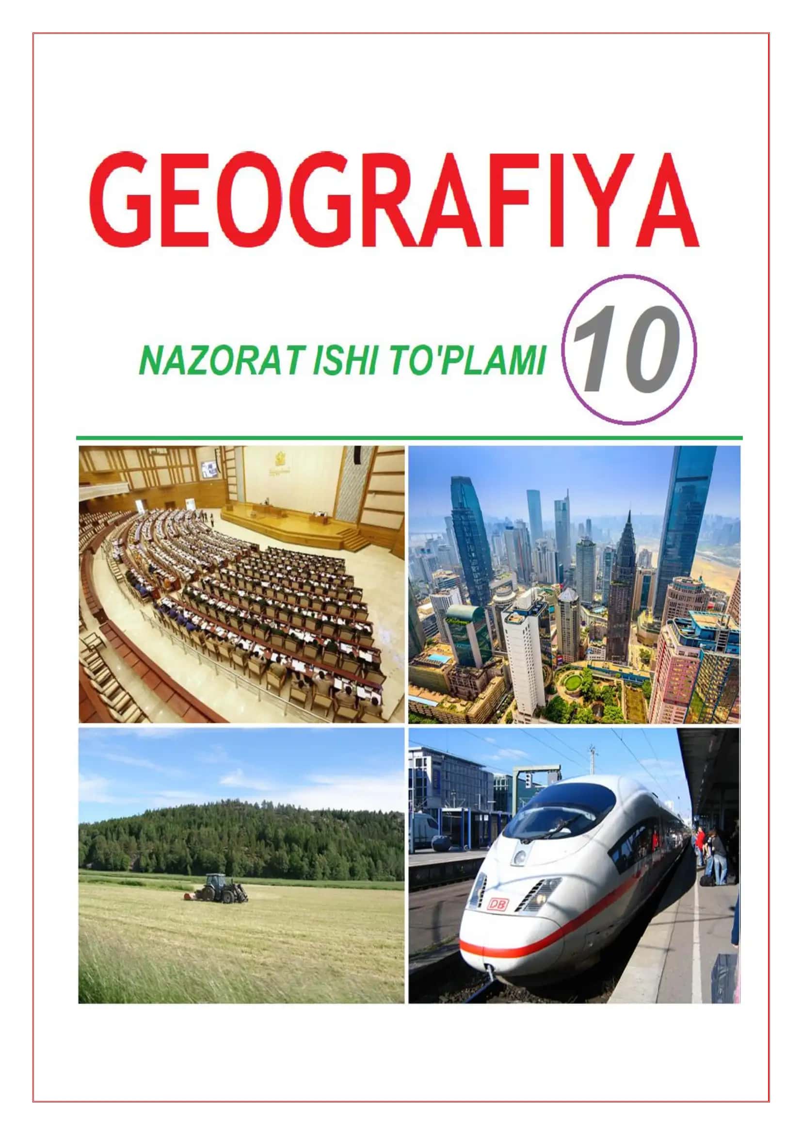 10-sinf Geografiya Nazorat ishi – 1 1