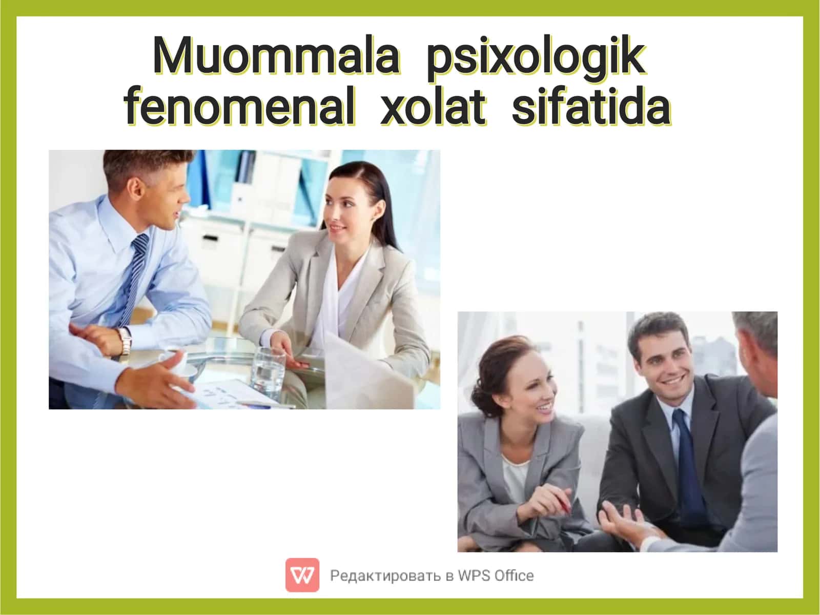 Muommala psixologik 1